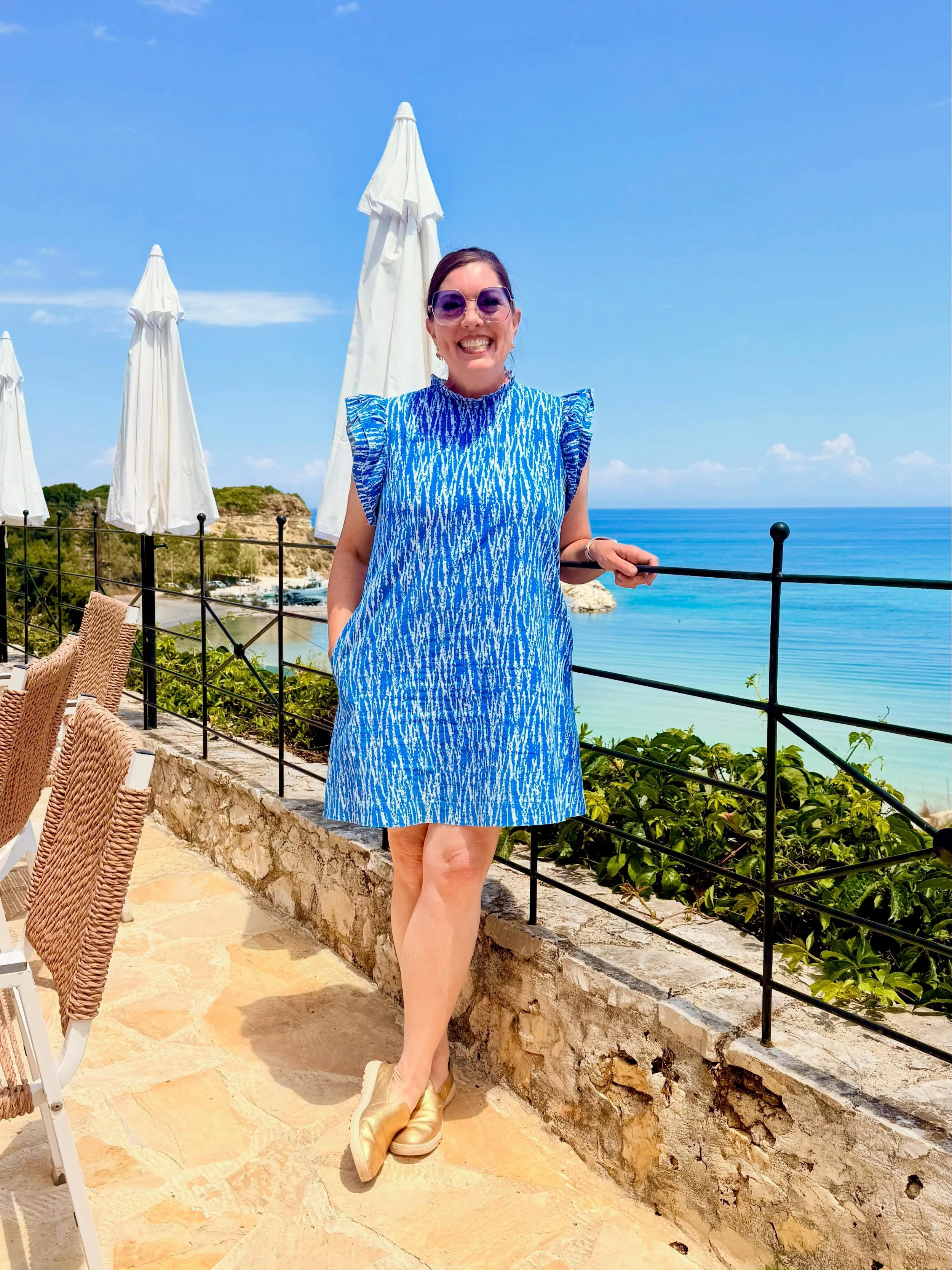 Goodbye gorgeous Greece! 💙🇬🇷✈️
Our Watercolor &amp; Waves art retreat in Zakynthos was a total dream. Who wants to go next time? Huge thanks to the amazing team @donkey_bay_club &hellip; to the crew @uptrekcom and to the wonderful group of women w