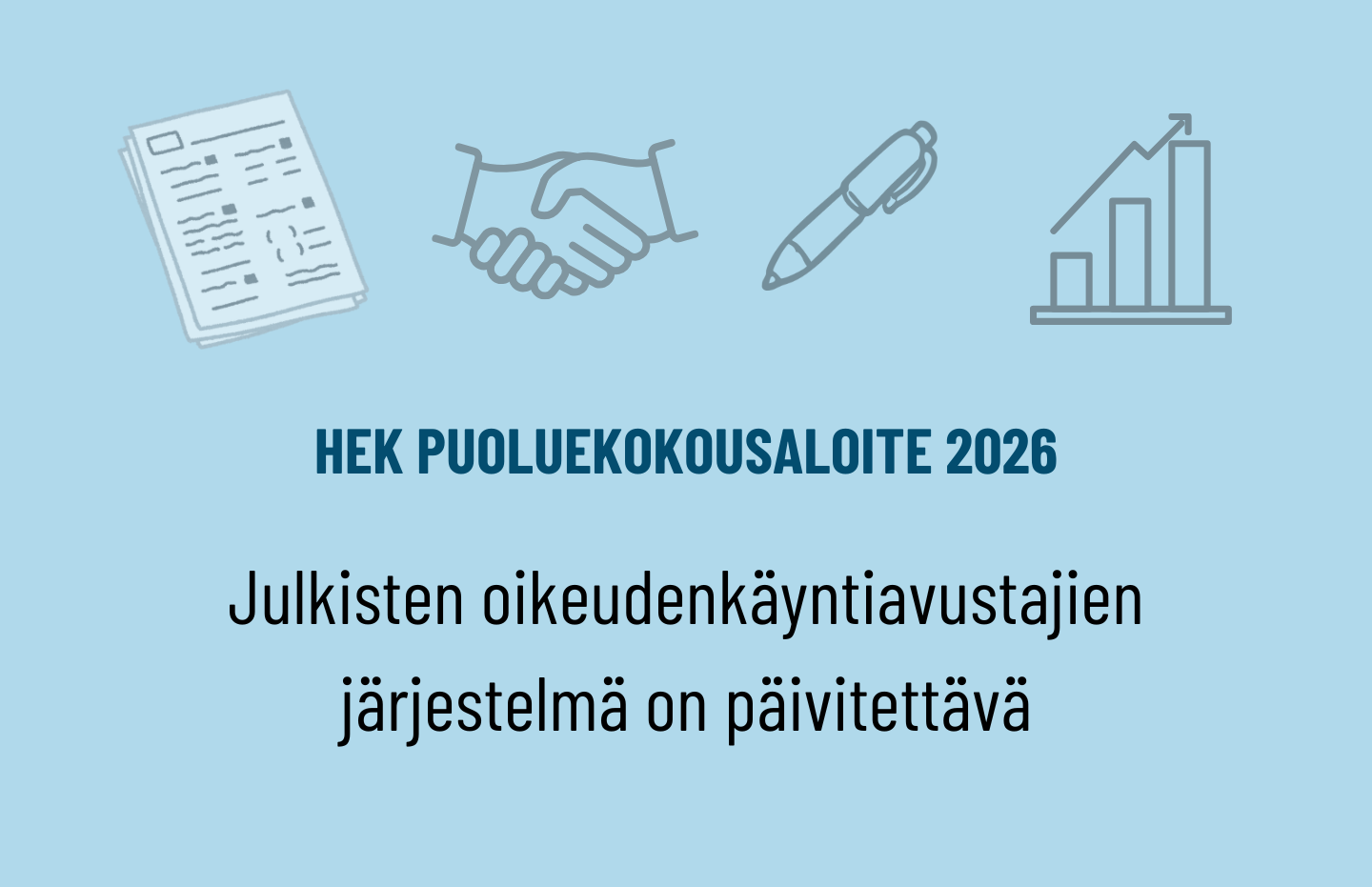 Puoluekokousaloite: Julkisten oikeudenkäyntiavustajien järjestelmä on päivitettävä