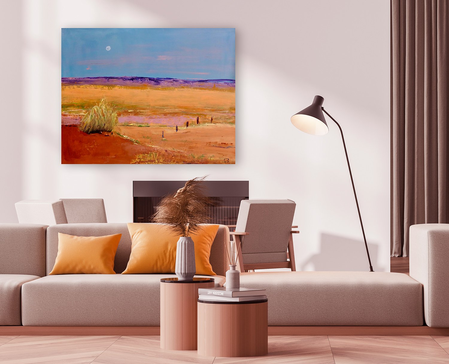 Ponge-Art: Landschaft in Namibia | Interior
