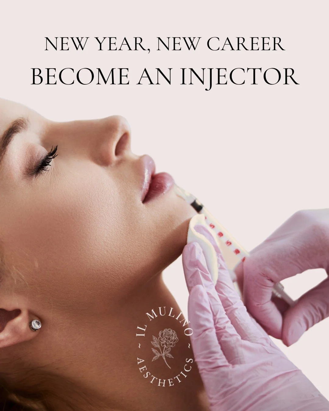 New year, new career!✨Our first injector training of 2026 is happening on Saturday, January 24th at Il Mulino Aesthetics.

If you&rsquo;re a licensed medical professional looking to pivot, grow, or add injectables to your skill set, this one-day, han