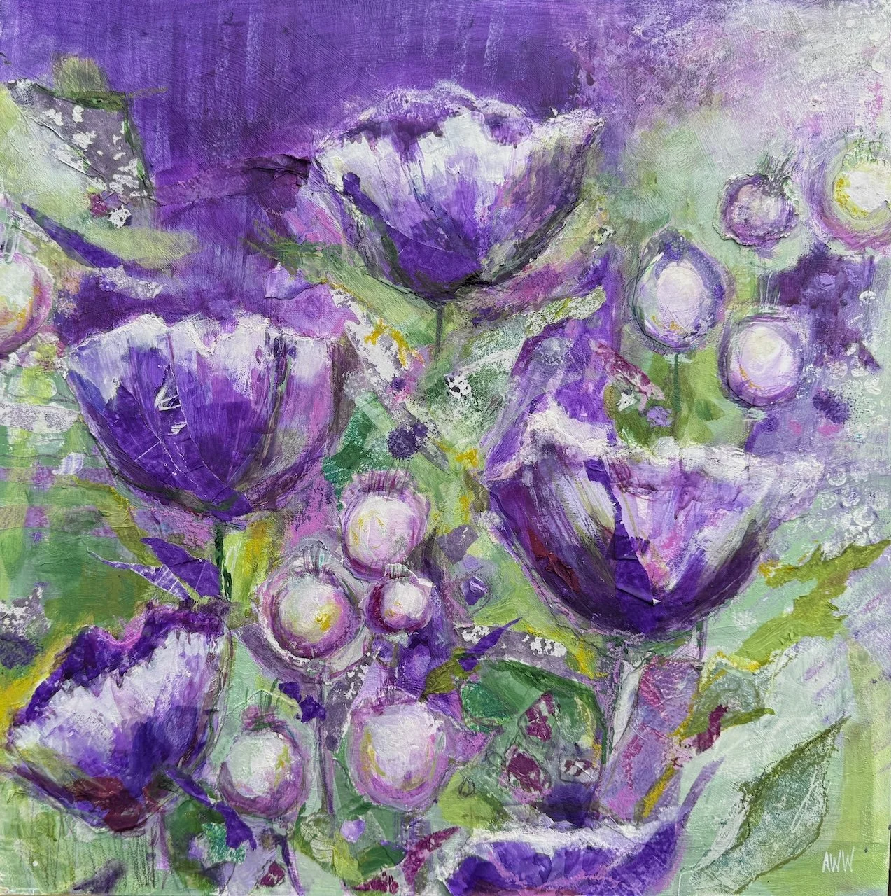 Purple Poppy Profusion