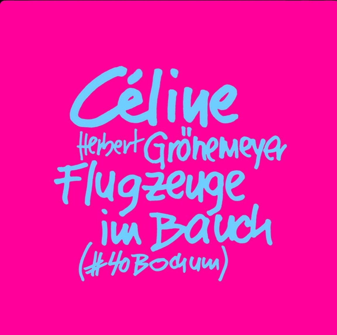@celine.104 &amp; @herbertgroenemeyer 
✈️ &lsquo;Flugzeuge im Bauch&rsquo; - out now! ✈️
Co-written by @lazlomusik