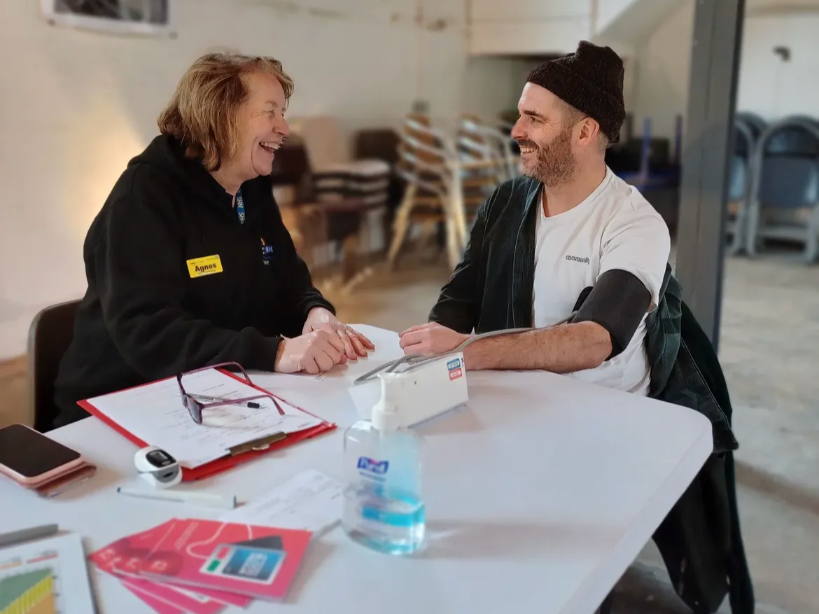 NHS community outreach health checks