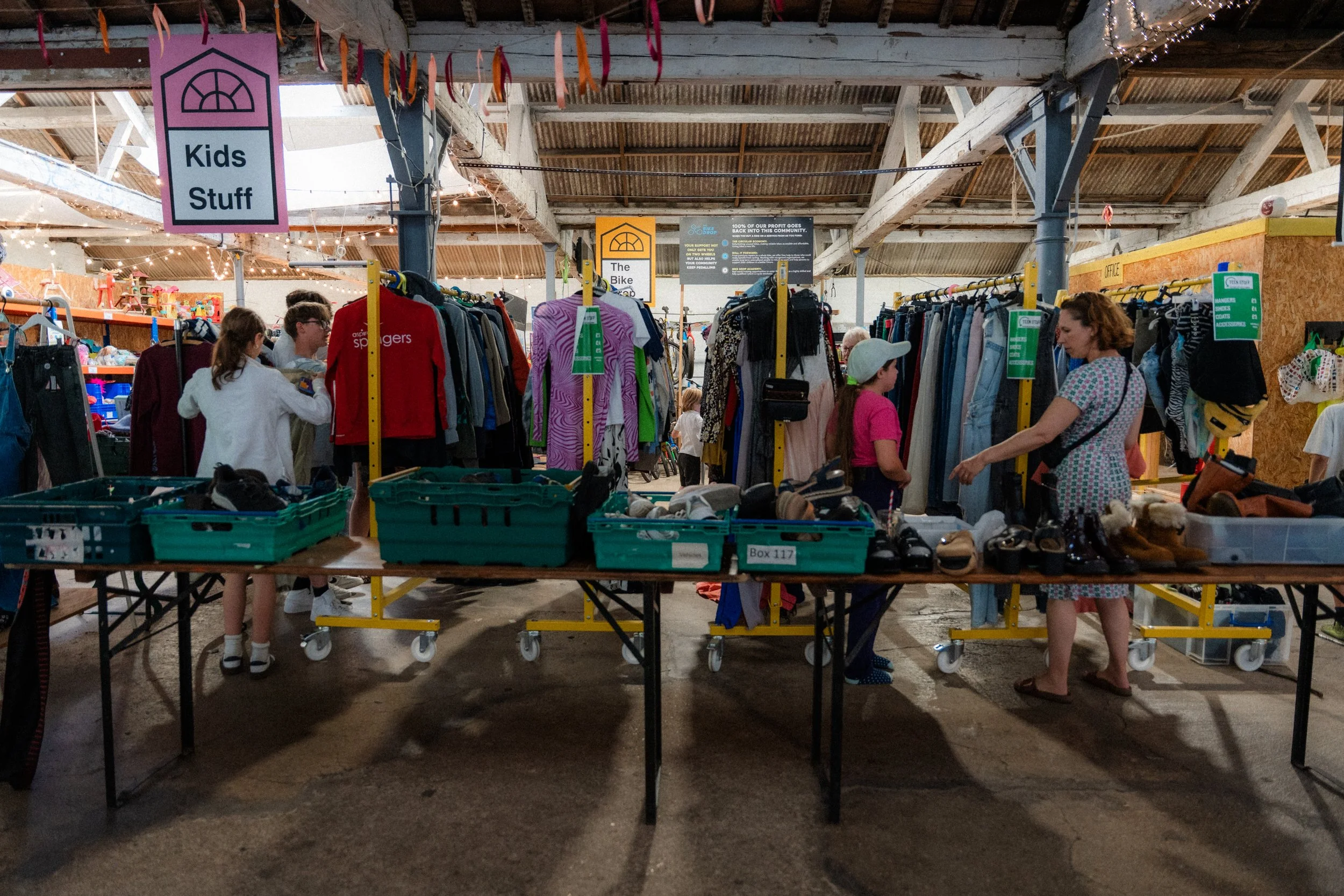 Teen Stuff in our Sanctuary Space