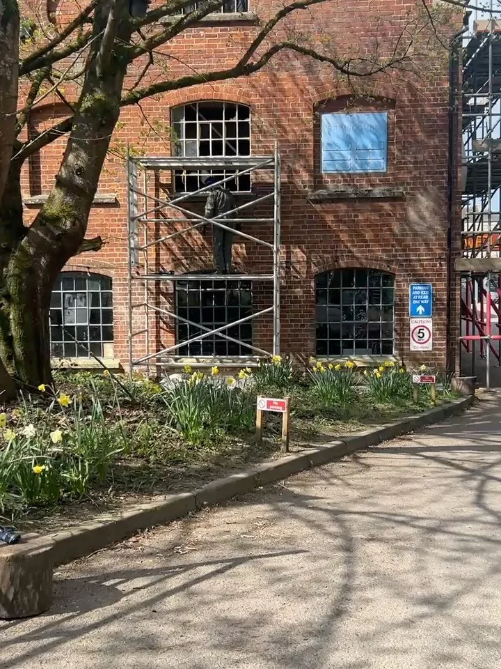 Tap to transform&hellip; it&rsquo;s just an old building right?
.
Our community members worked with us to renovate this derelict old building and bring it back into action and the work continues. 
-What that means for you: our goal is to provide a sp