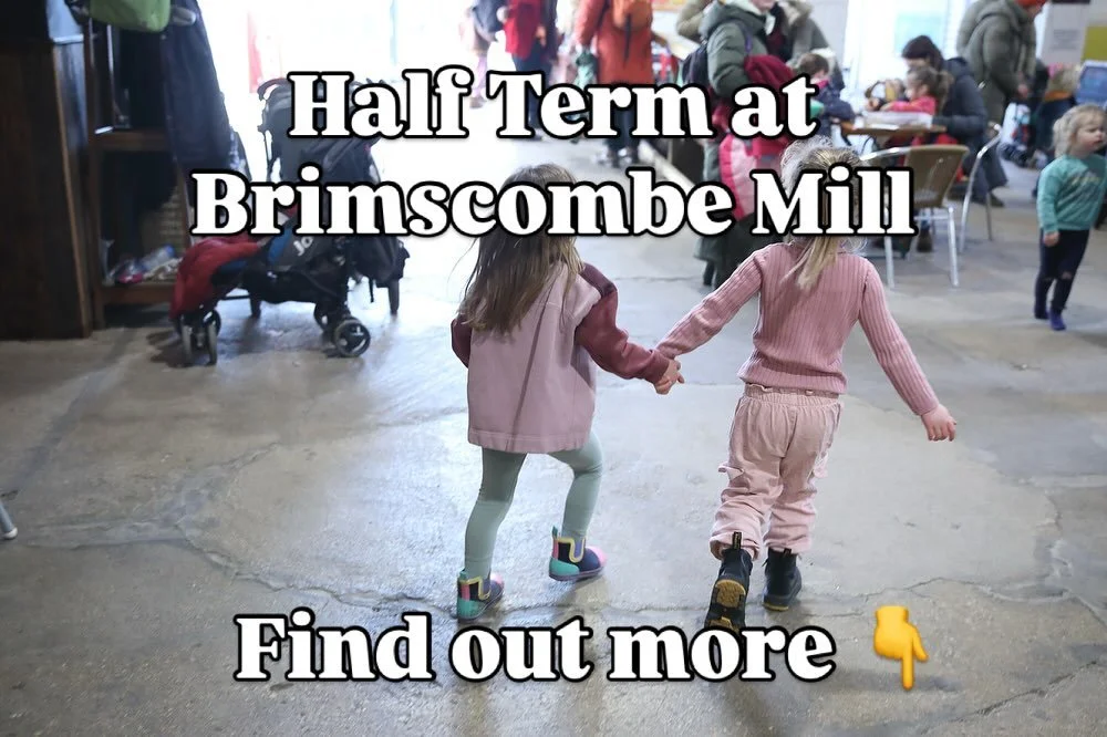 🥳Join us at @brimscombemill this February Half Term.🥳

We have planned loads of fun events for you and the family. Do come down and join us. Each day there are a host of extra events for all ages as well as all our usual activities such as pool and