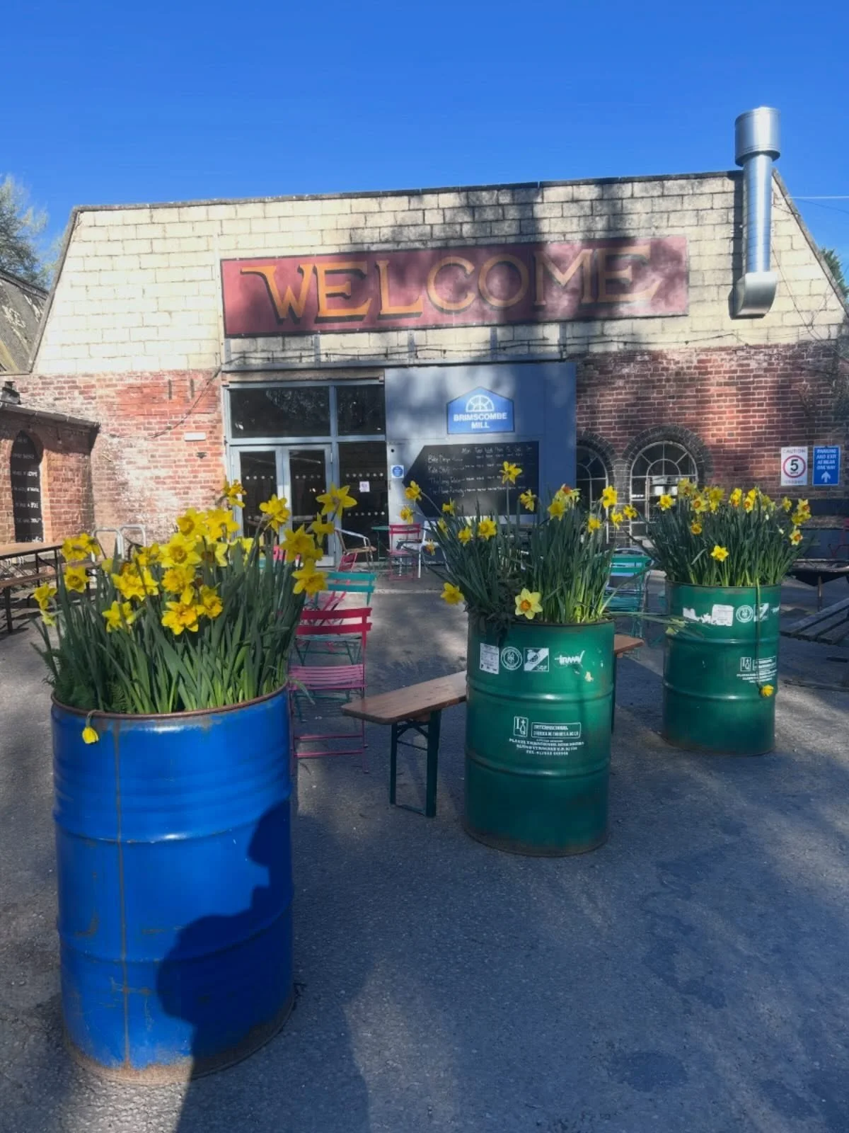 What&rsquo;s on this week at the mill? 
.
Wednesday 15th- 10-12 @stroudkidsstuff supported drop in
Thursday 16th- 10 onwards- @stroudkidsstuff pop up clothes sale
Sportily exercise class in the sanctuary- 10-12 book online on their website 
@brimscom