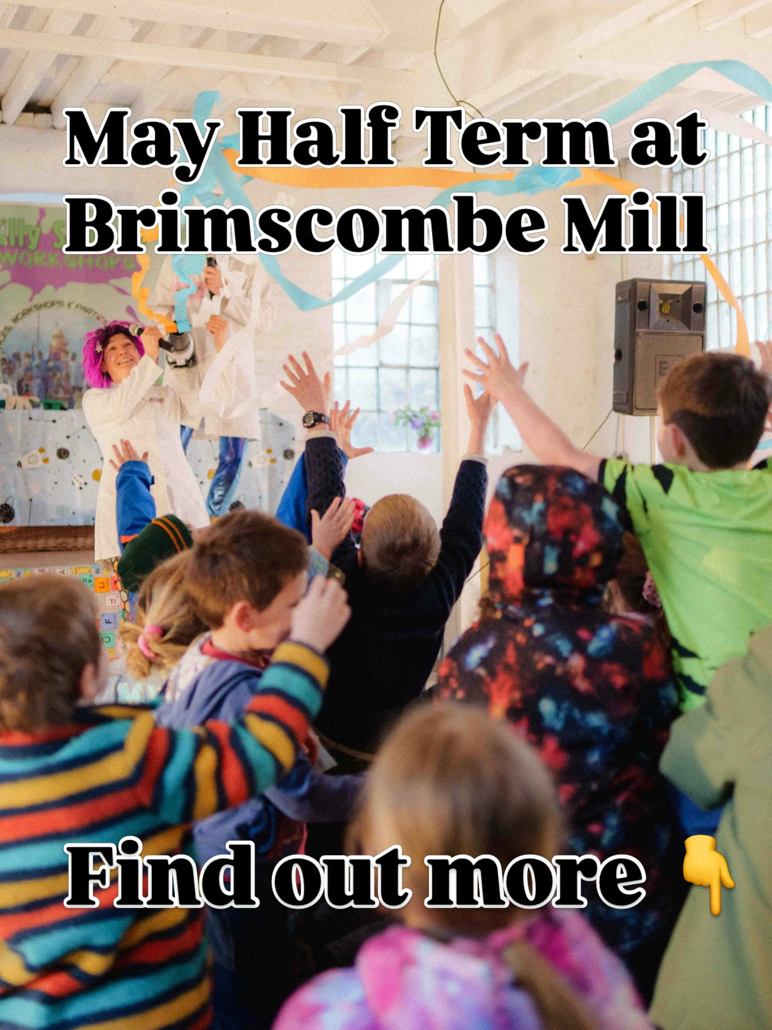 May Half Term will soon be upon us- let&rsquo;s hope the sun stays shining! Read to find out what will be going on at Brimscombe Mill. 

👩&zwj;🎨Every day @stroudkidsstuff will be hosting their daily kids crafts tables between 10:00 - 12:00. From ma