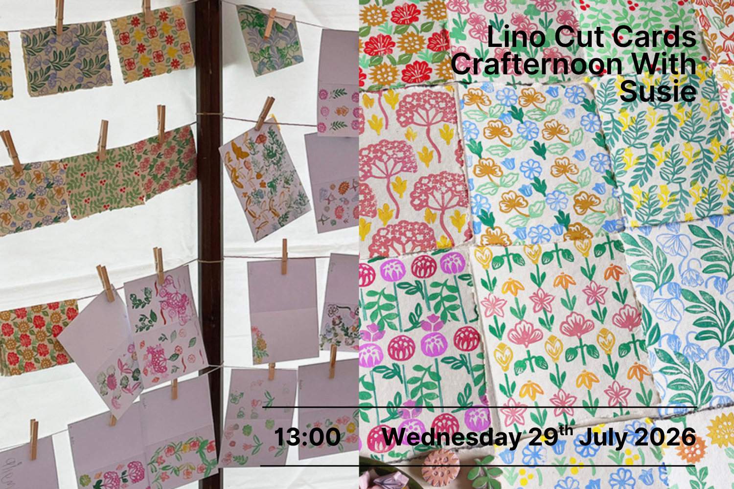 Make Your Own Lino Cut Cards With Susie