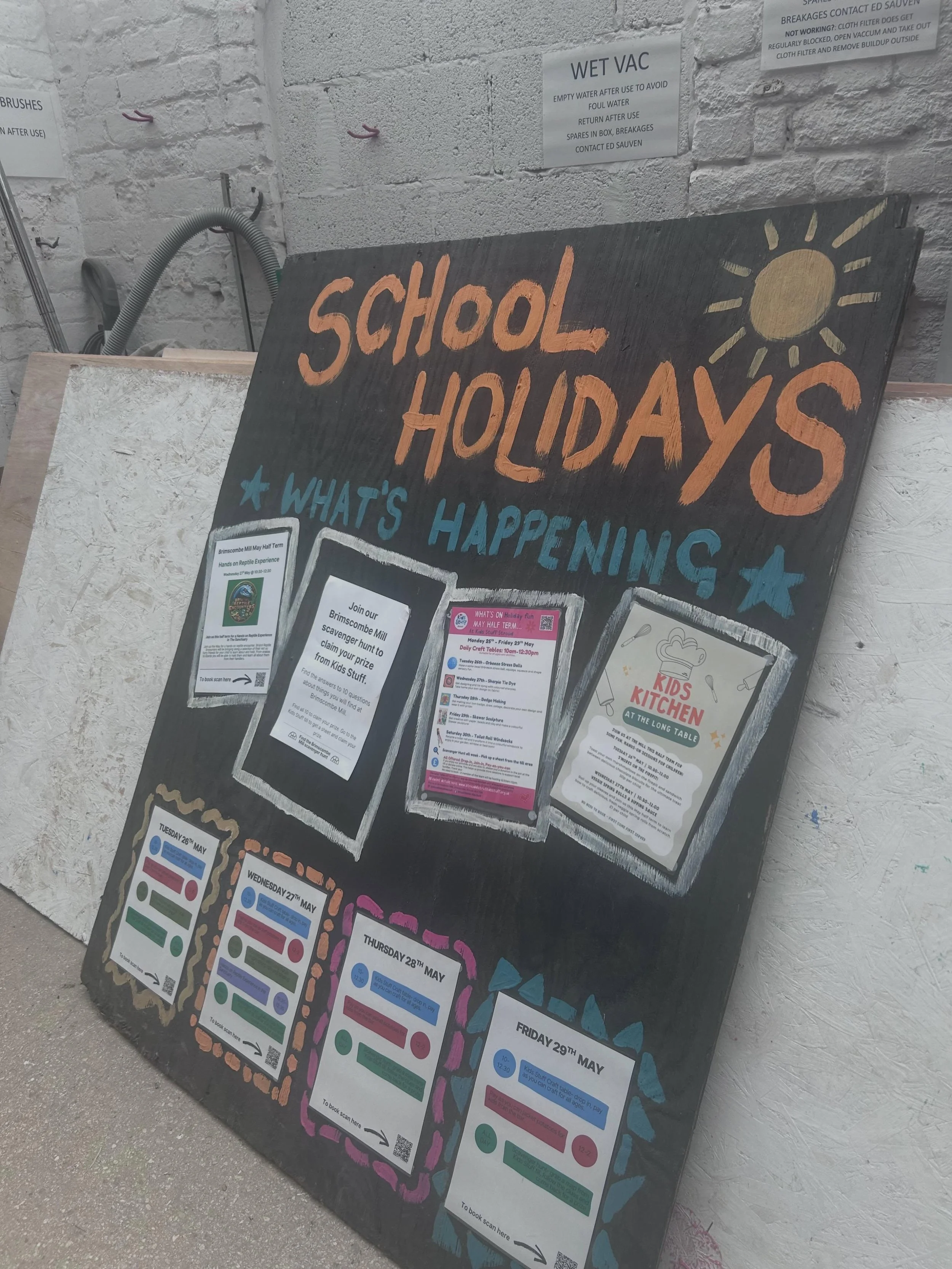 Dare we mention the summer holidays&hellip;.
.
We&rsquo;re dusting off our summer holidays board and in preparation we have everything up on our website with lots of fun to book into so you can start to plan&hellip; 
.
We&rsquo;re making it simple fo