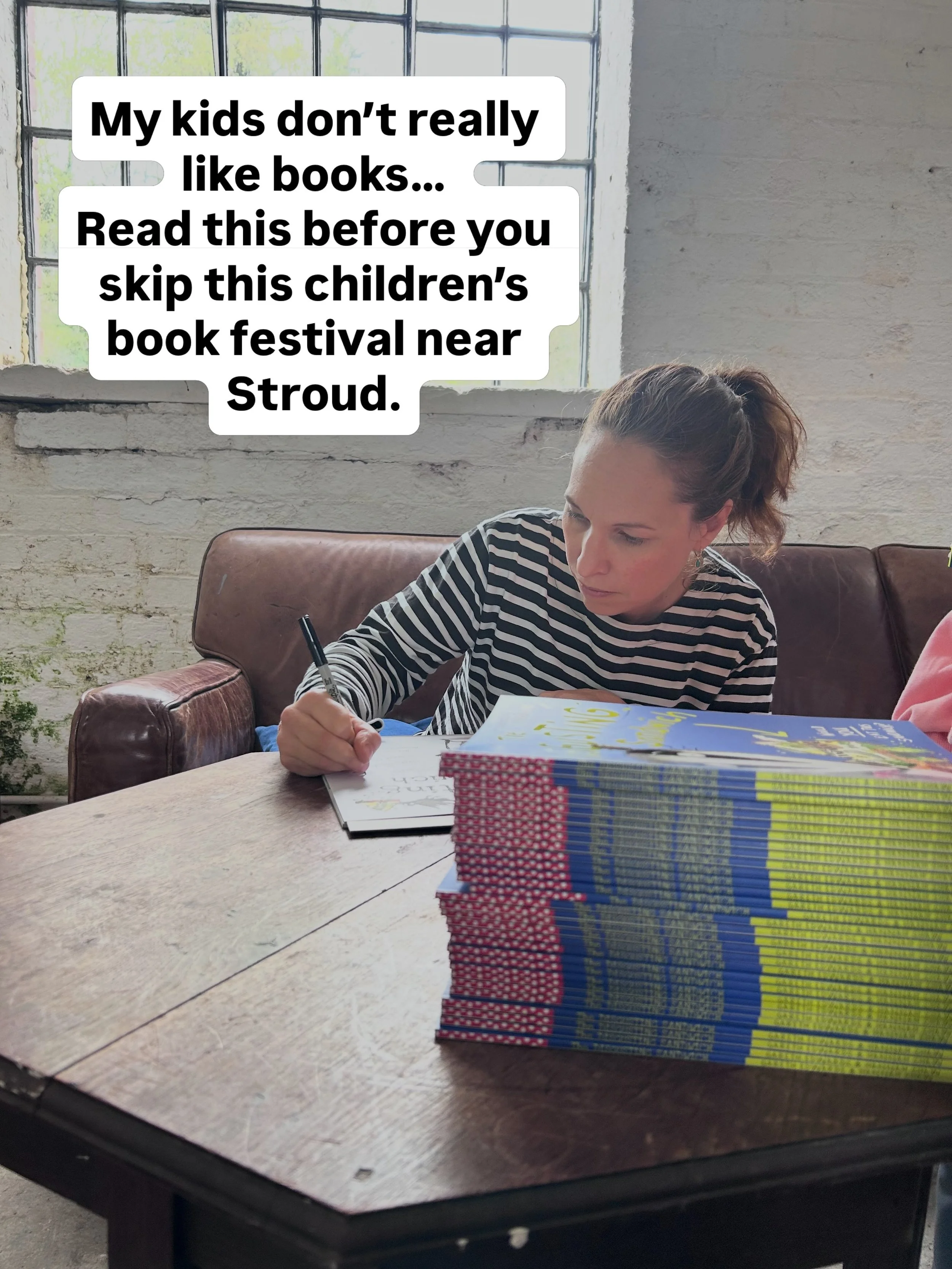 A few reasons why the Brimscombe mill kids book festival might just be the perfect event even for non book lovers&hellip;

[kids books, children&rsquo;s book festival, free tickets, family activities near Stroud]
