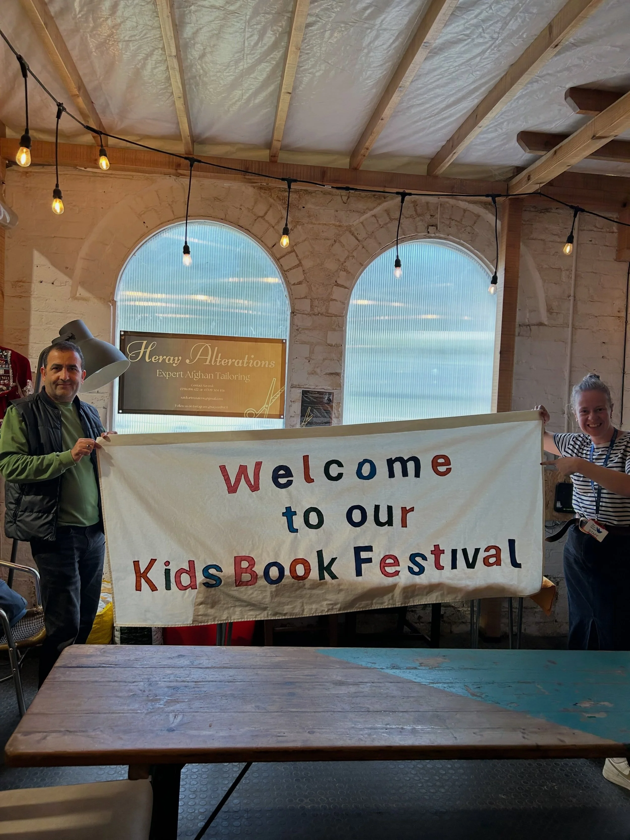 Our festival.
Our events here are always available &lsquo;on us&rsquo; and as a paid option. This festival is no different, this event means we are all working together team to deliver rhe full festival experience. This week that included Sayeed help