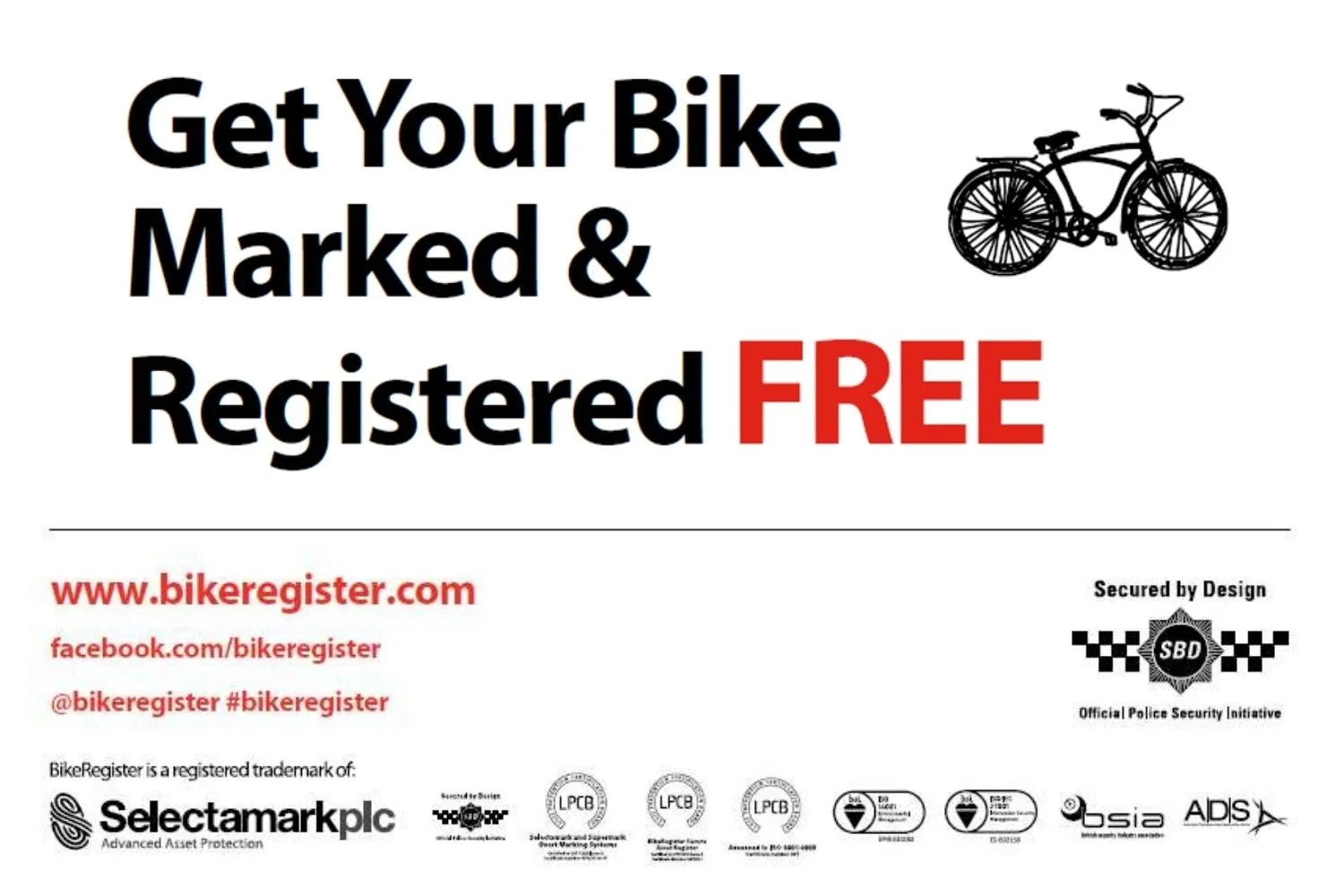 Bike Marking With PCSO Loveridge