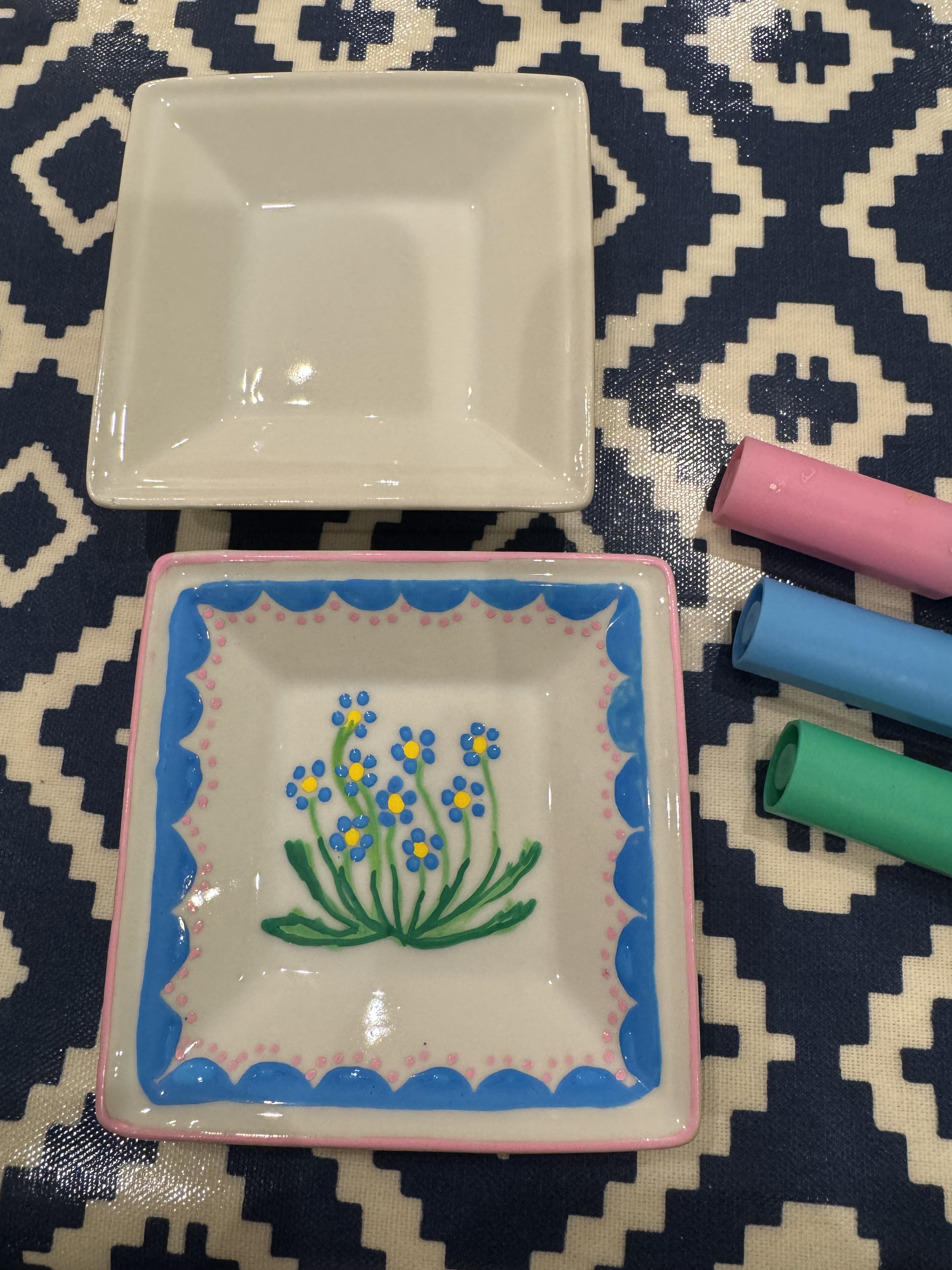 Pattern Making on Ceramics With Sophie