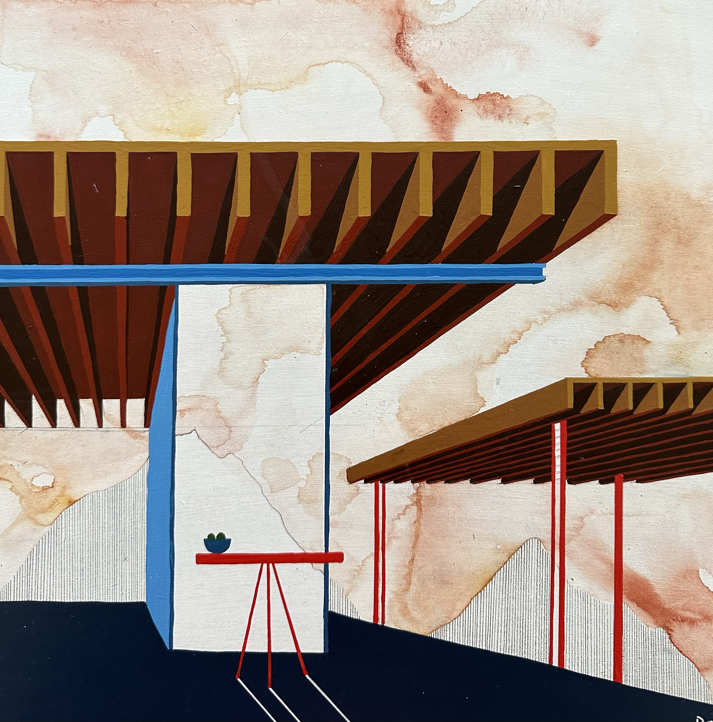 Lime in Bowl, 2023
Acrylic and watercolour on board 30cm x 30cm AVAILABLE