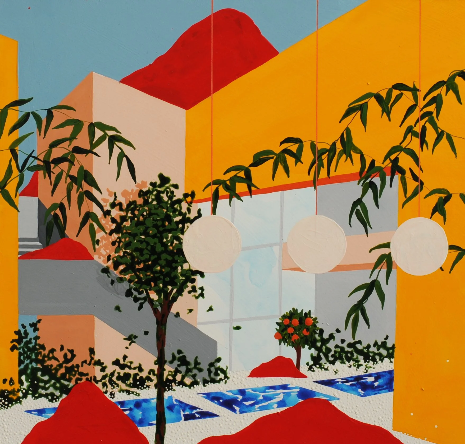 Mackie, 2022
Acrylic and watercolour on board 30cm x 30cm SOLD