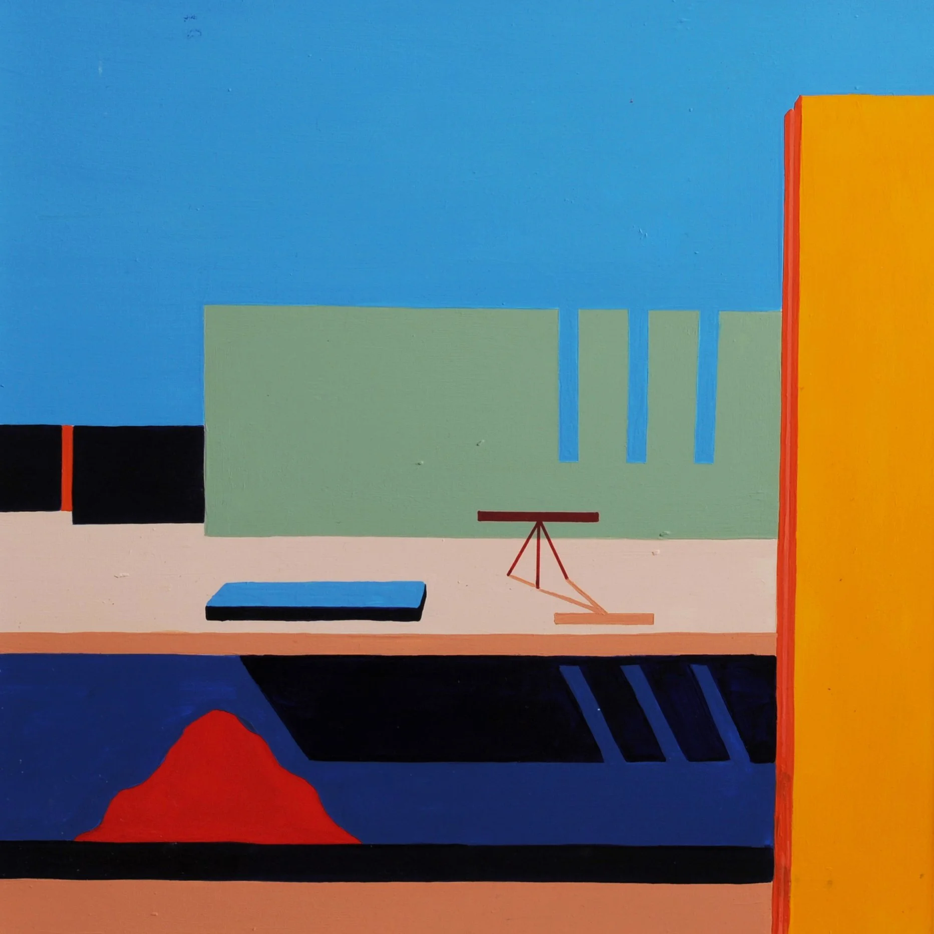 Cassidy II, 2022
Acrylic on board 30cm x 30cm SOLD