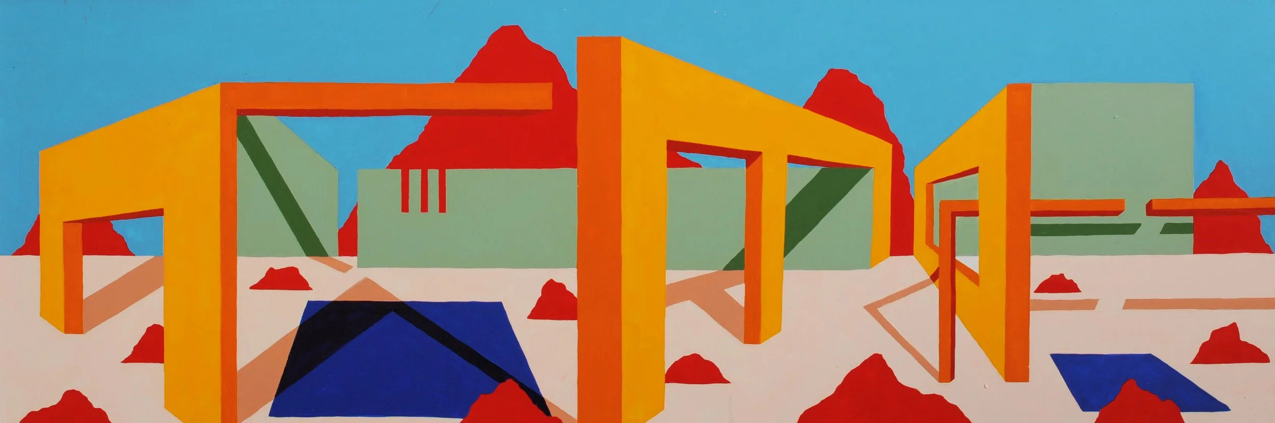 Moorhead, 2022
Acrylic on board 90cm x 30cm SOLD