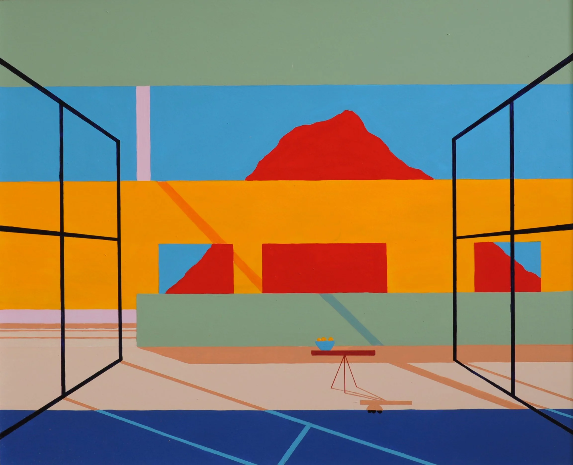 Cassidy I, 2022
Acrylic on board 60cm x 50cm SOLD