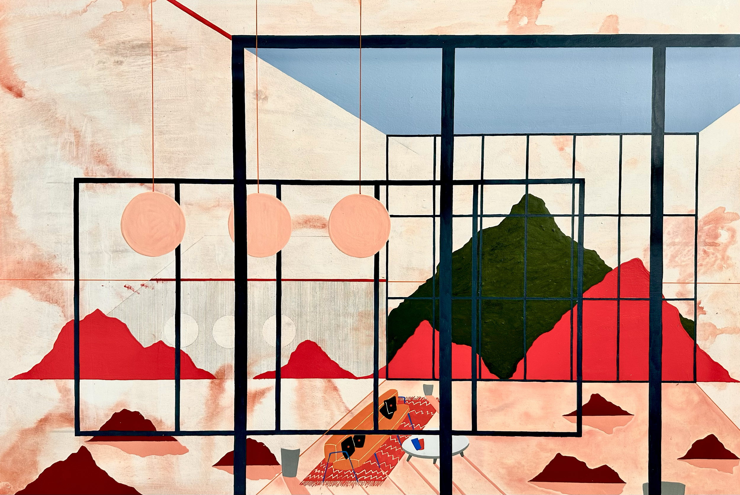 Wilkinson, 2023
Acrylic and watercolour on board 90cm x 60cm SOLD