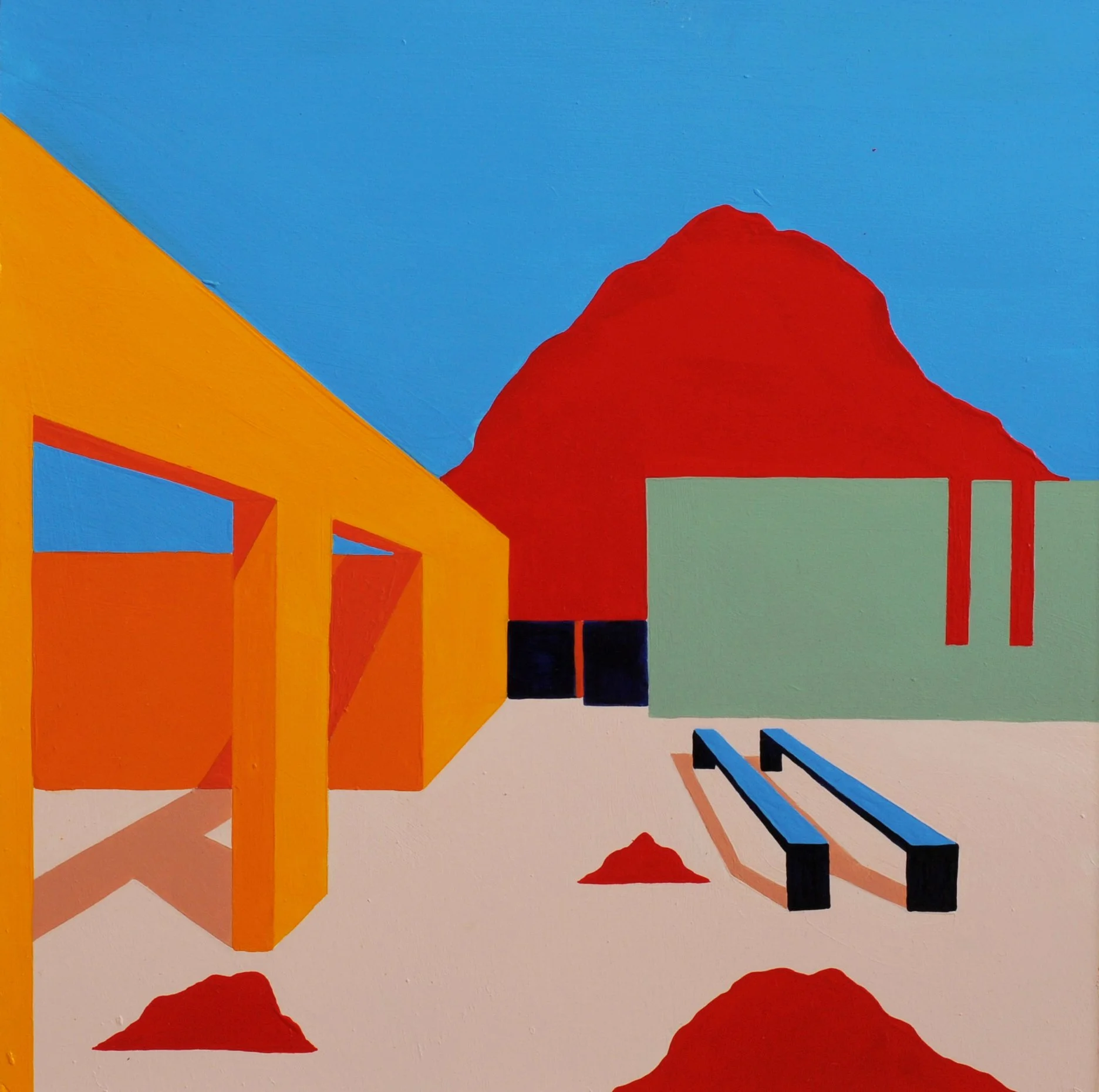 Field, 2022
Acrylic on board 30cm x 30cm SOLD