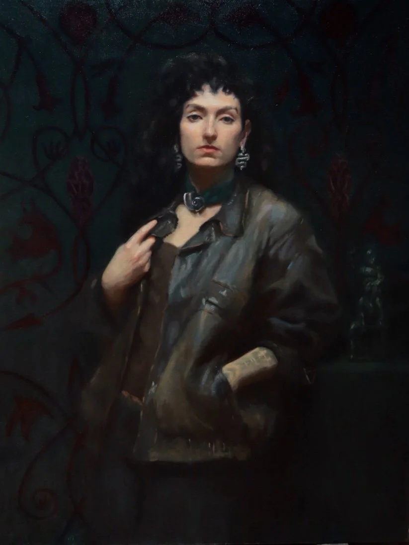 Rising, oil on canvas, 90x120cm, 2025