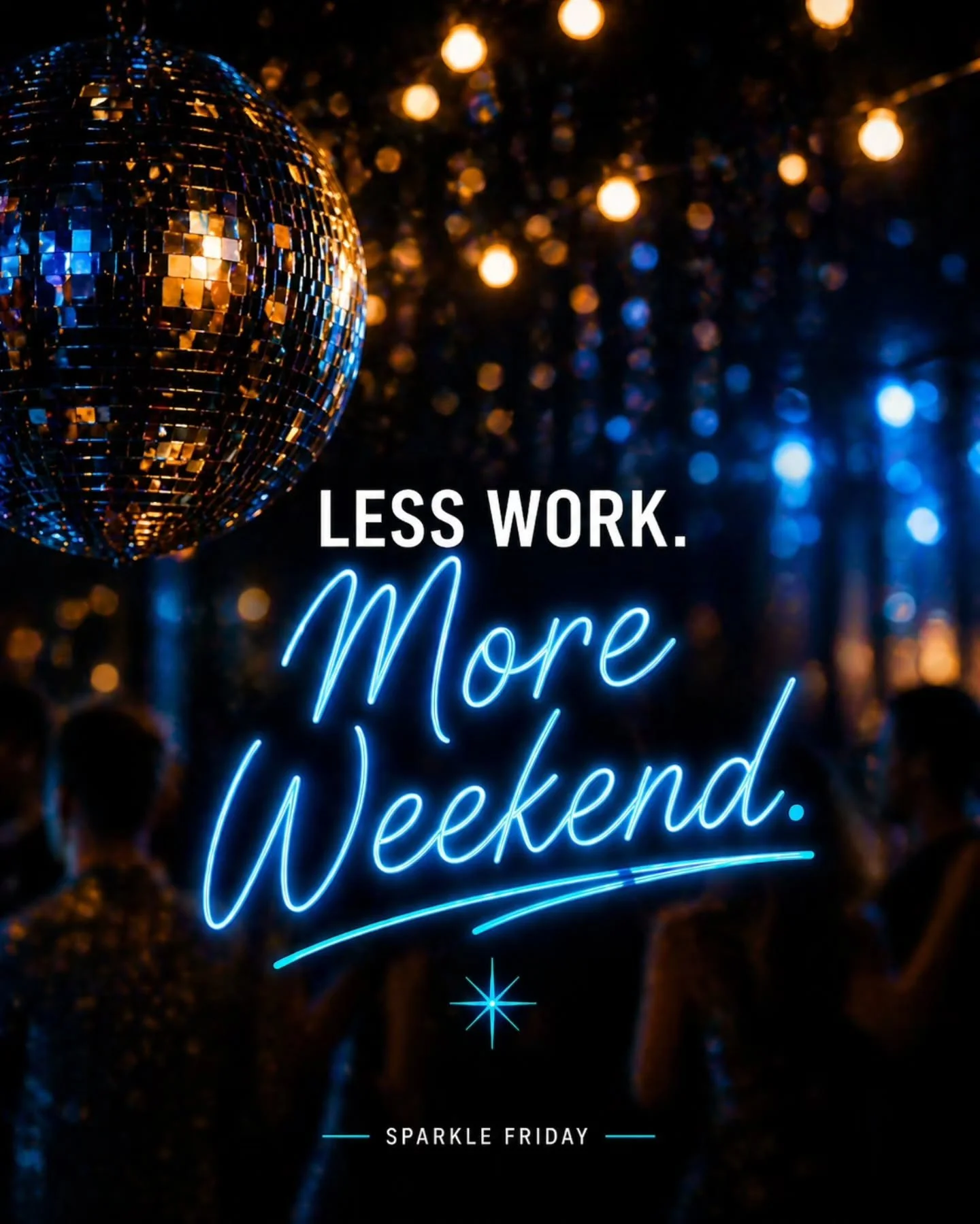 You've earned this version ofyour life. 
Go Enjoy it!

#sparklefriday #weekendvibes #fun #workingfortheweekend