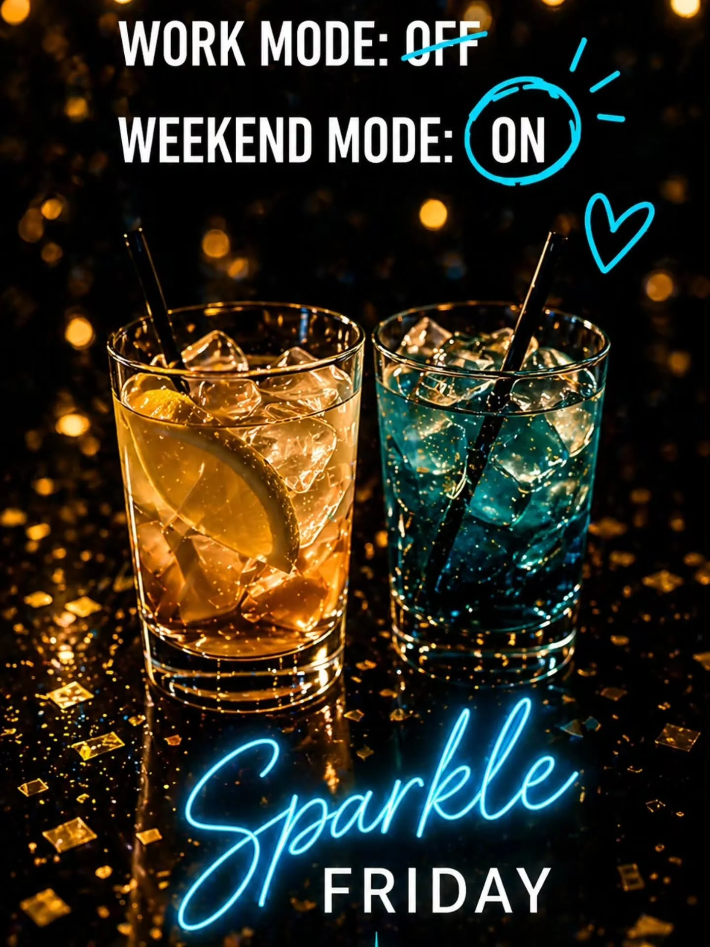 Who are you looking to spend your weekend with??

#sparklefriday #weekendvibes #tgif #fun