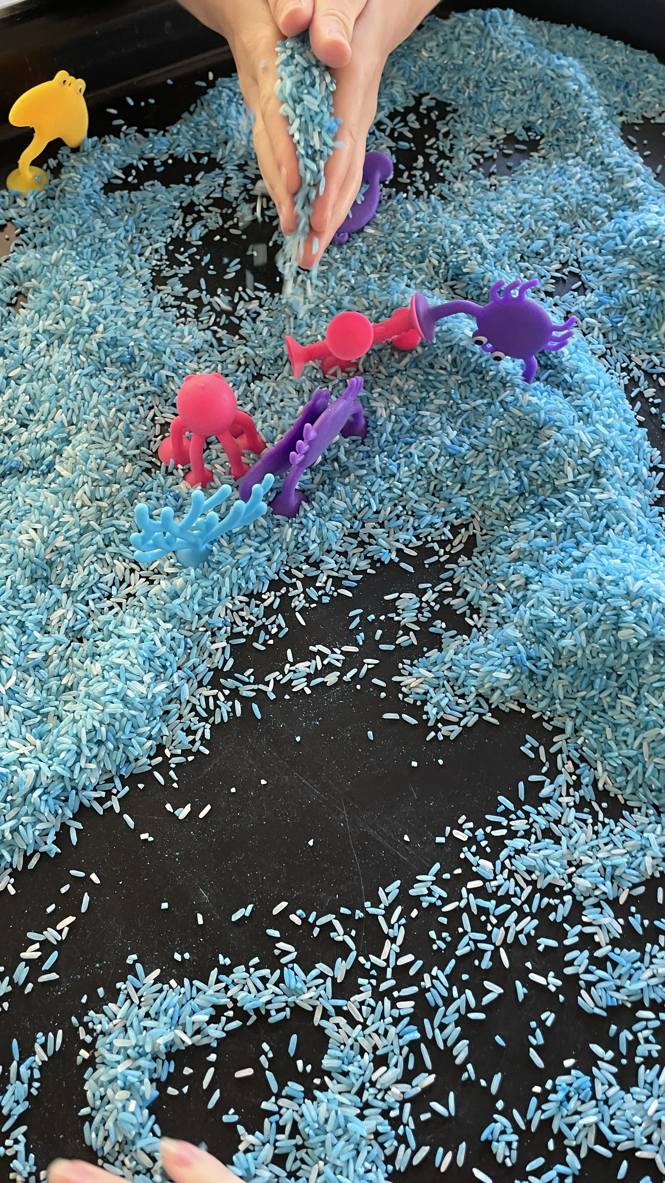 “Children with disabilities and additional needs taking part in a messy play and sensory play session organized by a local special needs support group in Warwickshire. The inclusive environment encourages children with autism, ADHD, and sensory proce