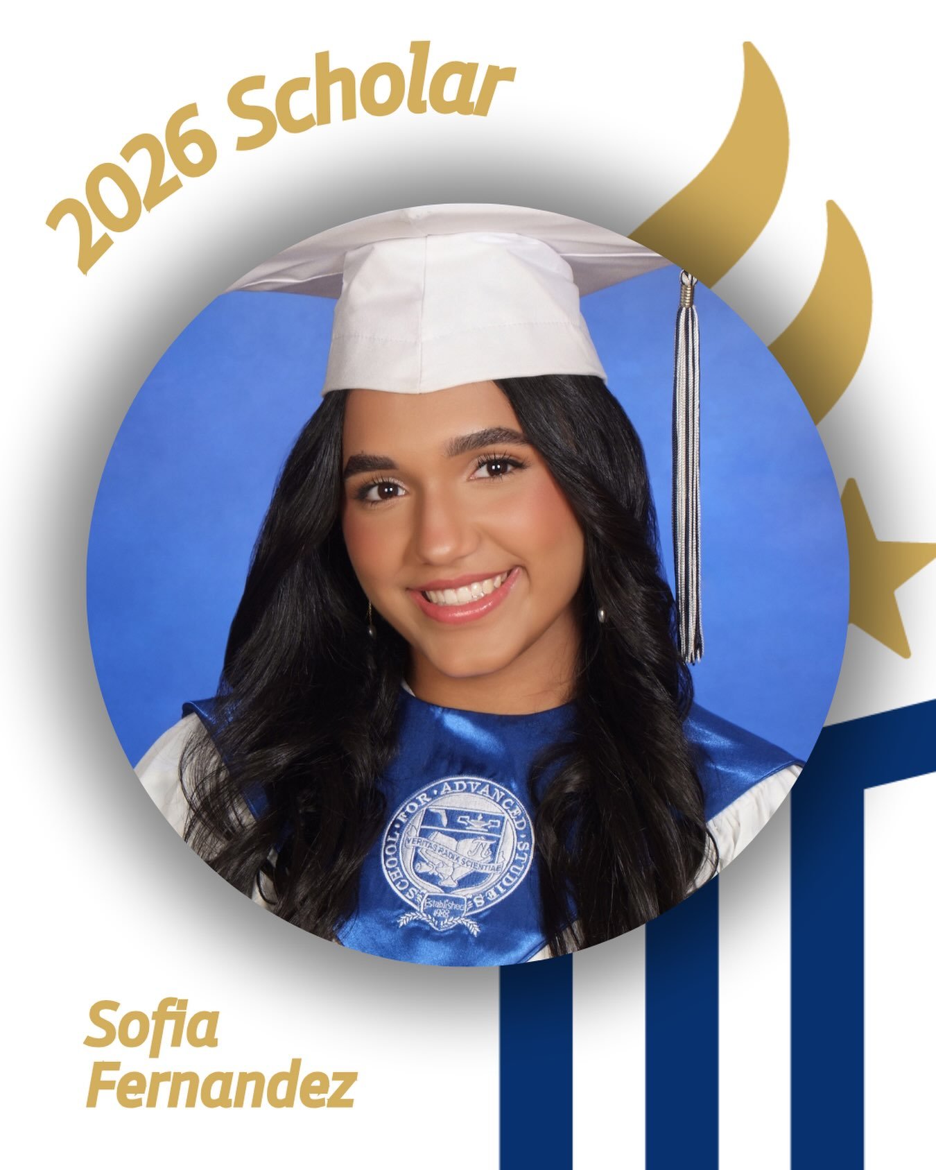 Sofia Fernandez is a graduate of the School for Advanced Studies West Campus. 

She served as Student Government President, Secretary General of Training for Model UN, Vice President of Mock Trial, and founder of The Spotlight Project, which provides