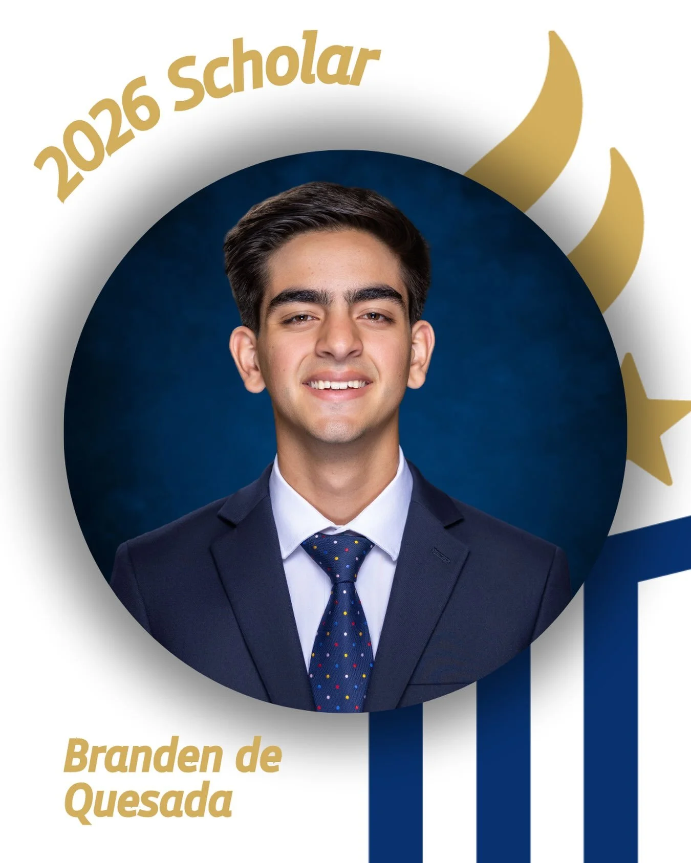 Branden de Quesada is a dynamic graduate of Belen Jesuit Preparatory School who has combined innovation and leadership throughout his high school career. 

As Chief of Staff on the Student Council Executive Board and President of the Multimedia Club,