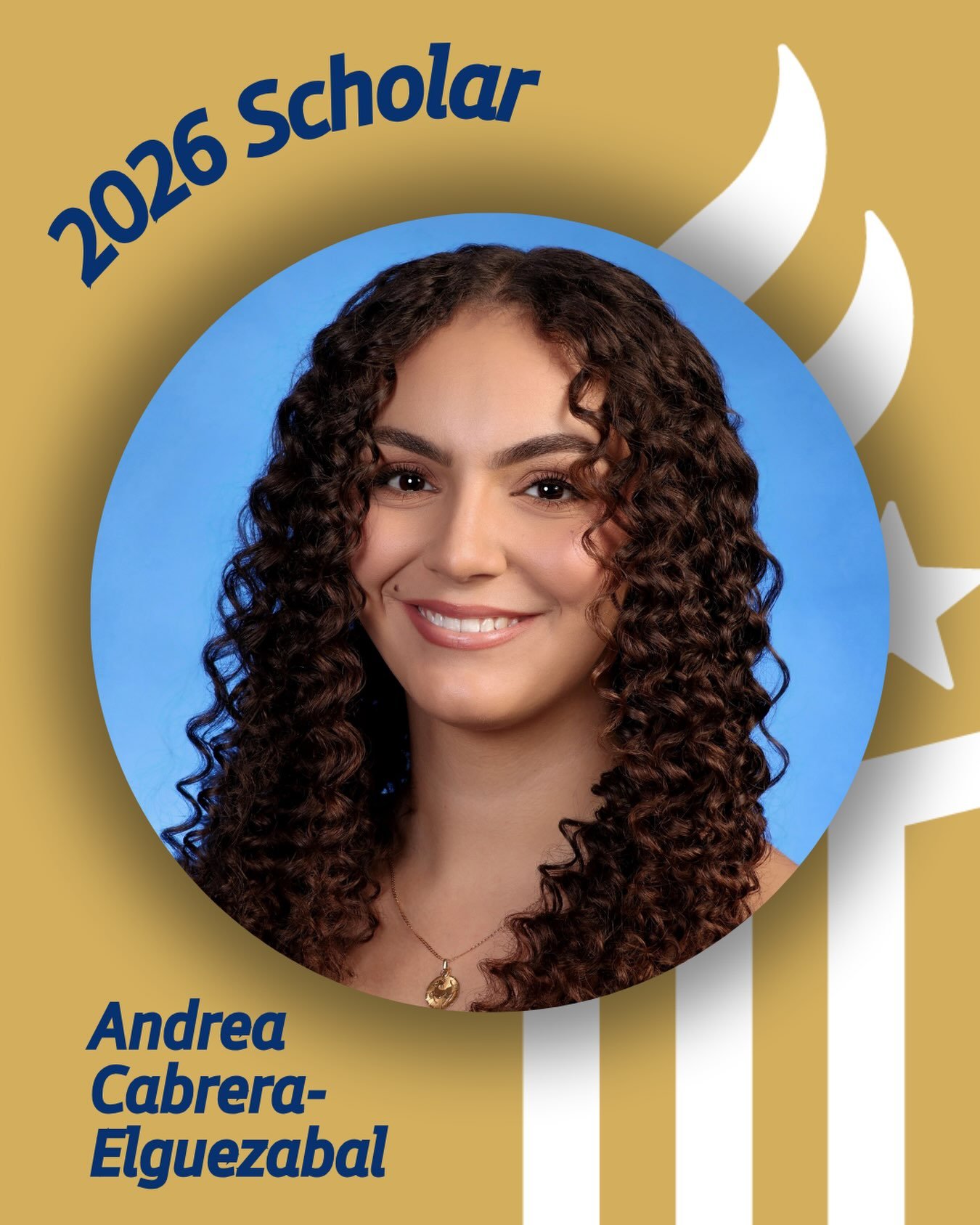 Andrea Cabrera-Elguezabal is a devoted servant-leader committed to expanding educational opportunity and community service. 

A graduate of Young Women&rsquo;s Preparatory Academy, she has held multiple leadership roles in Key Club International, inc