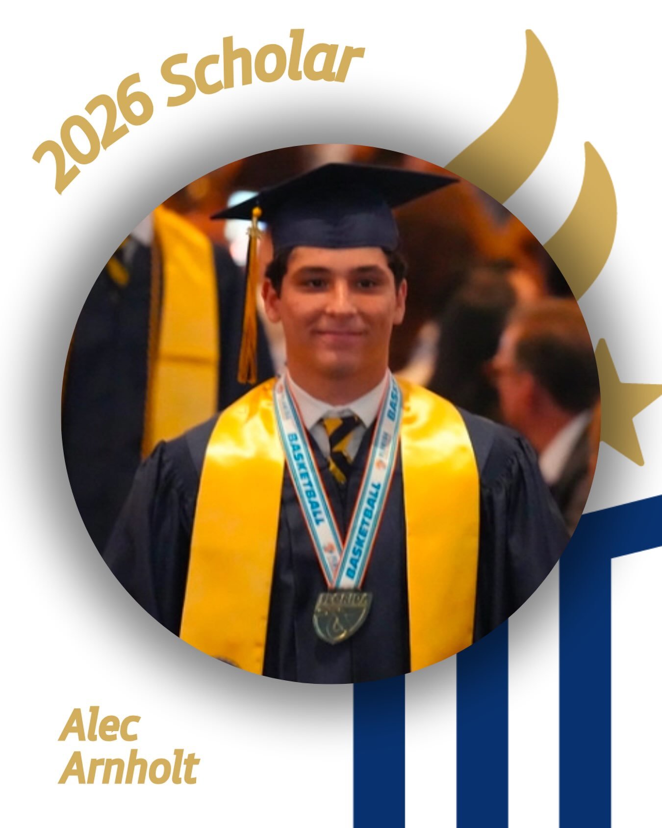 Alec Arnholt is a dedicated student-athlete committed to academic excellence, leadership, and service. 

A graduate of Belen Jesuit Preparatory School, he maintained a strong GPA while serving as Team Captain of the basketball team, a four-year varsi