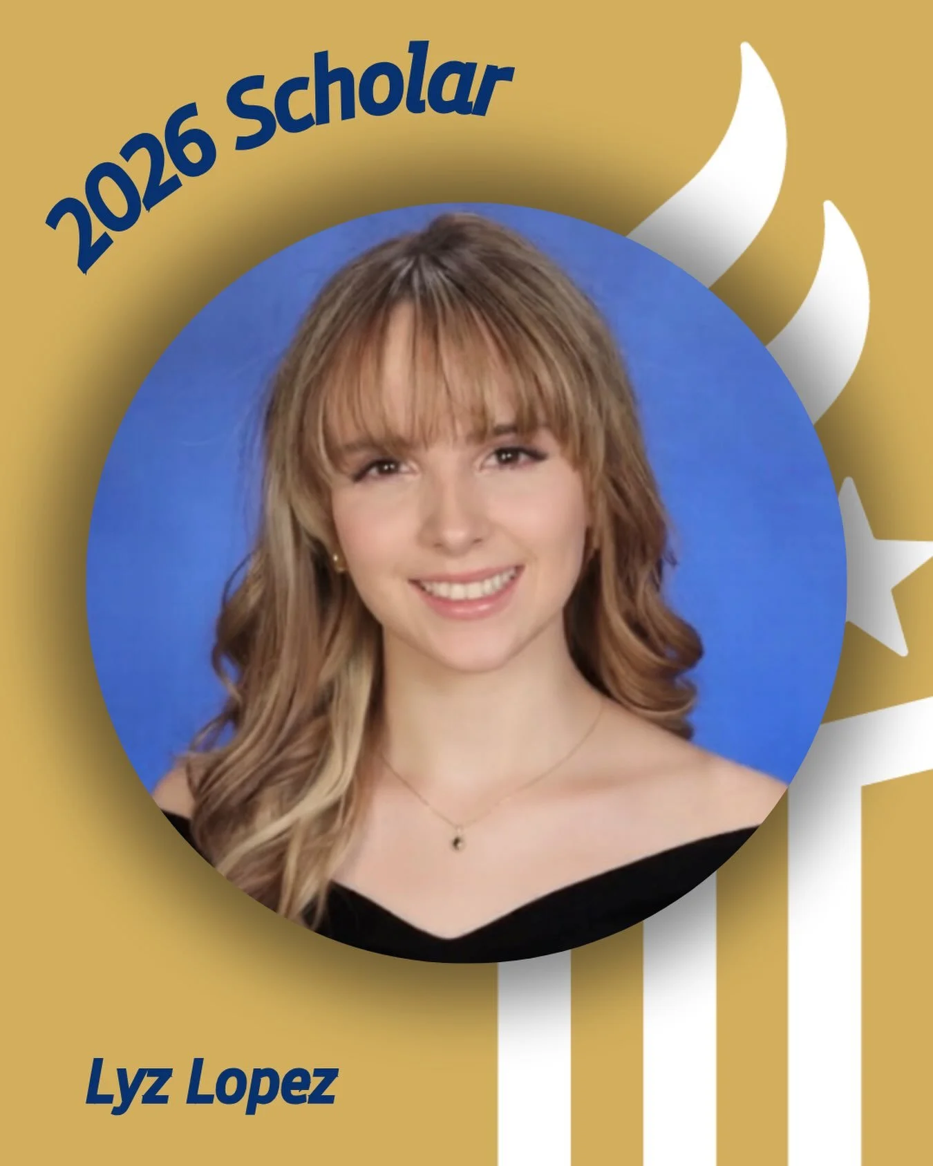 Lyz Lopez is a graduate of Coral Gables Senior High School. 

After immigrating to the United States from Cuba at the age of eight, she  learned that every person has the right &ldquo;to have and express your own ideas and dreams and make them come t