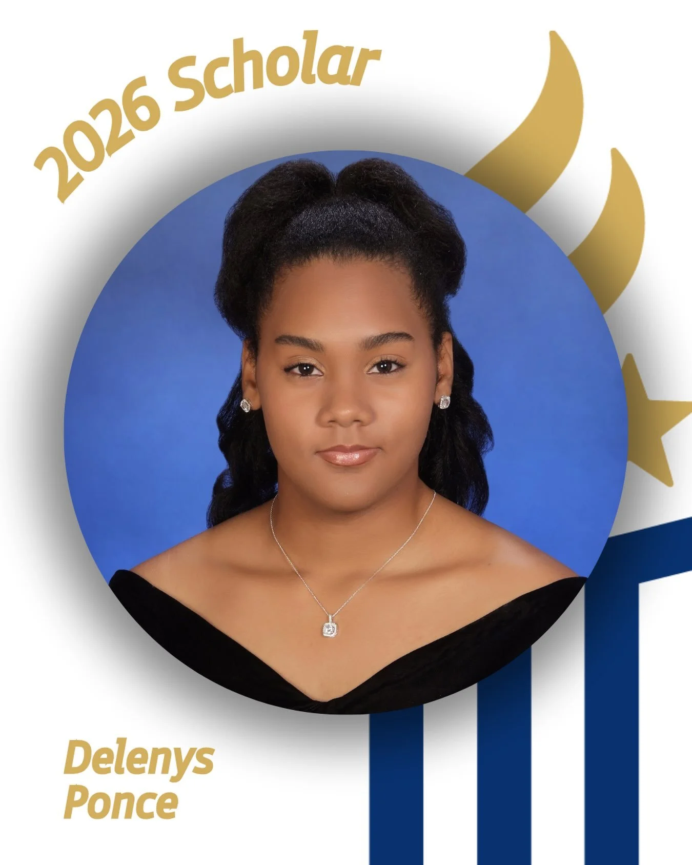 Delenys Ponce a graduate of School for Advanced Studies, where she distinguished herself through resilience after immigrating from Cuba in eighth grade and adapting to a new language and culture. 

She earned her associate&rsquo;s degree from Miami D