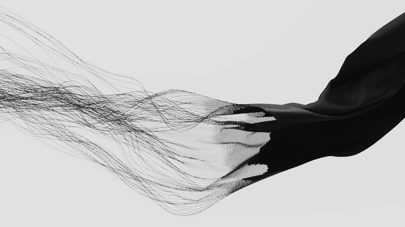 Spanx fibres pulling apart, Spanx CGI product film by DissEmbargo with The New Company