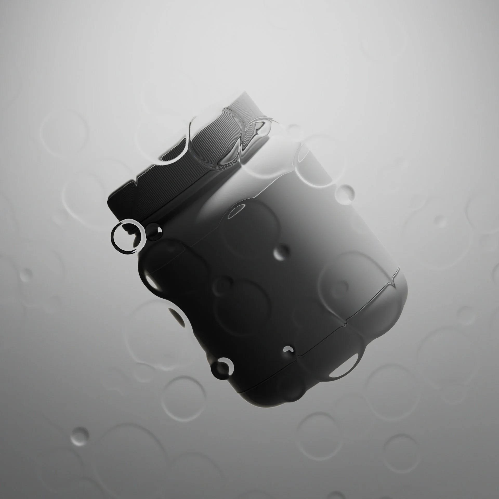 Thorne jar flipping in water, Thorne creatine CGI campaign by DissEmbargo