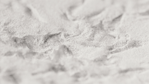 White powder cloud swirling, Thorne creatine CGI campaign by DissEmbargo