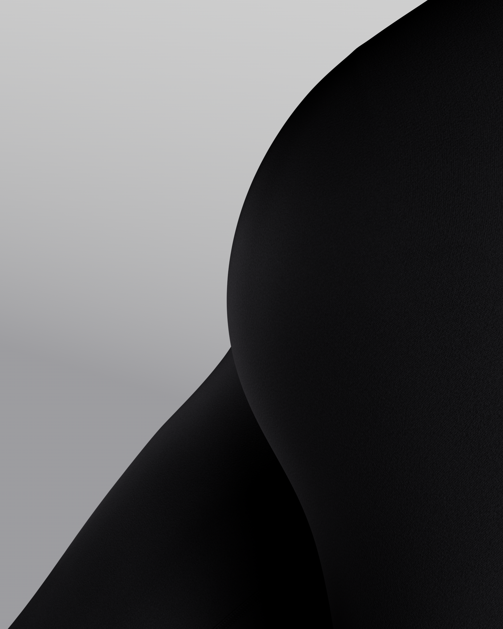 Black Spanx leggings curve in soft light, Spanx CGI product film by DissEmbargo with The New Company