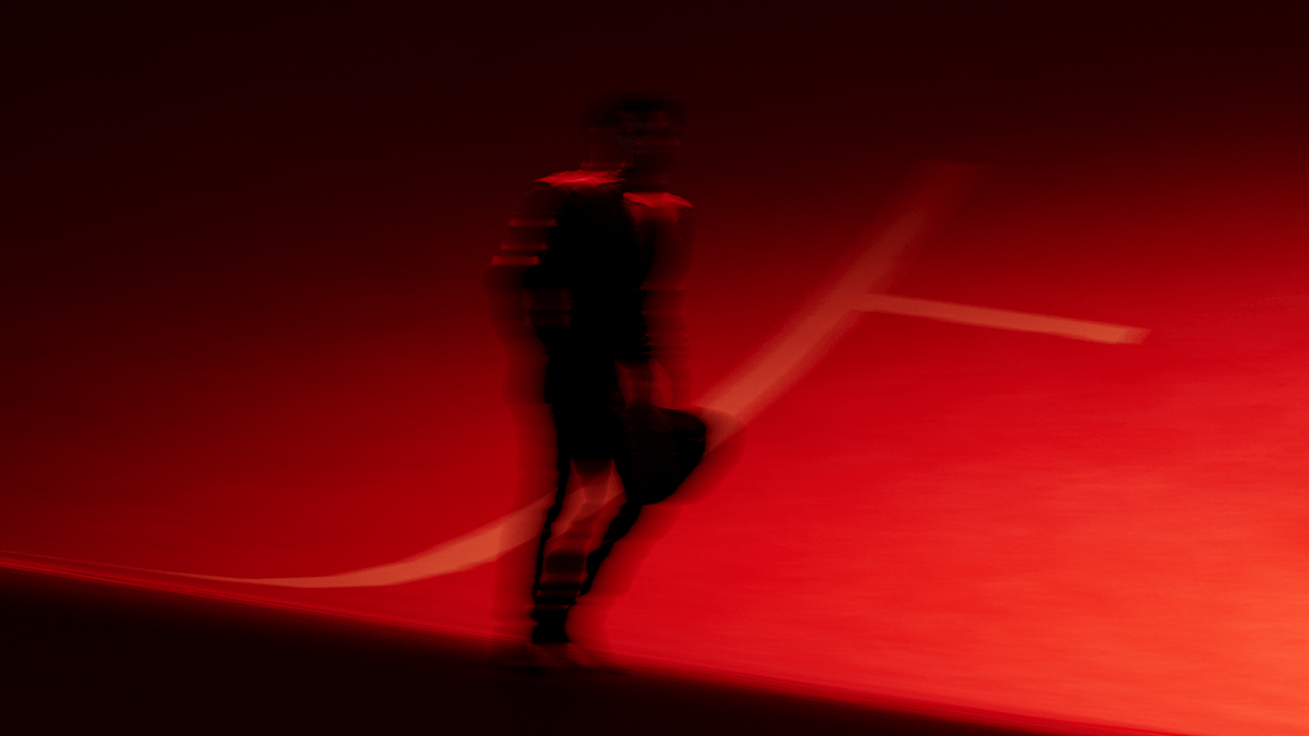 Driver running through red light, Formula 1 2026 opening titles, 3D production by DissEmbargo