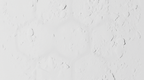 Embossed white relief pattern, Thorne creatine CGI campaign by DissEmbargo