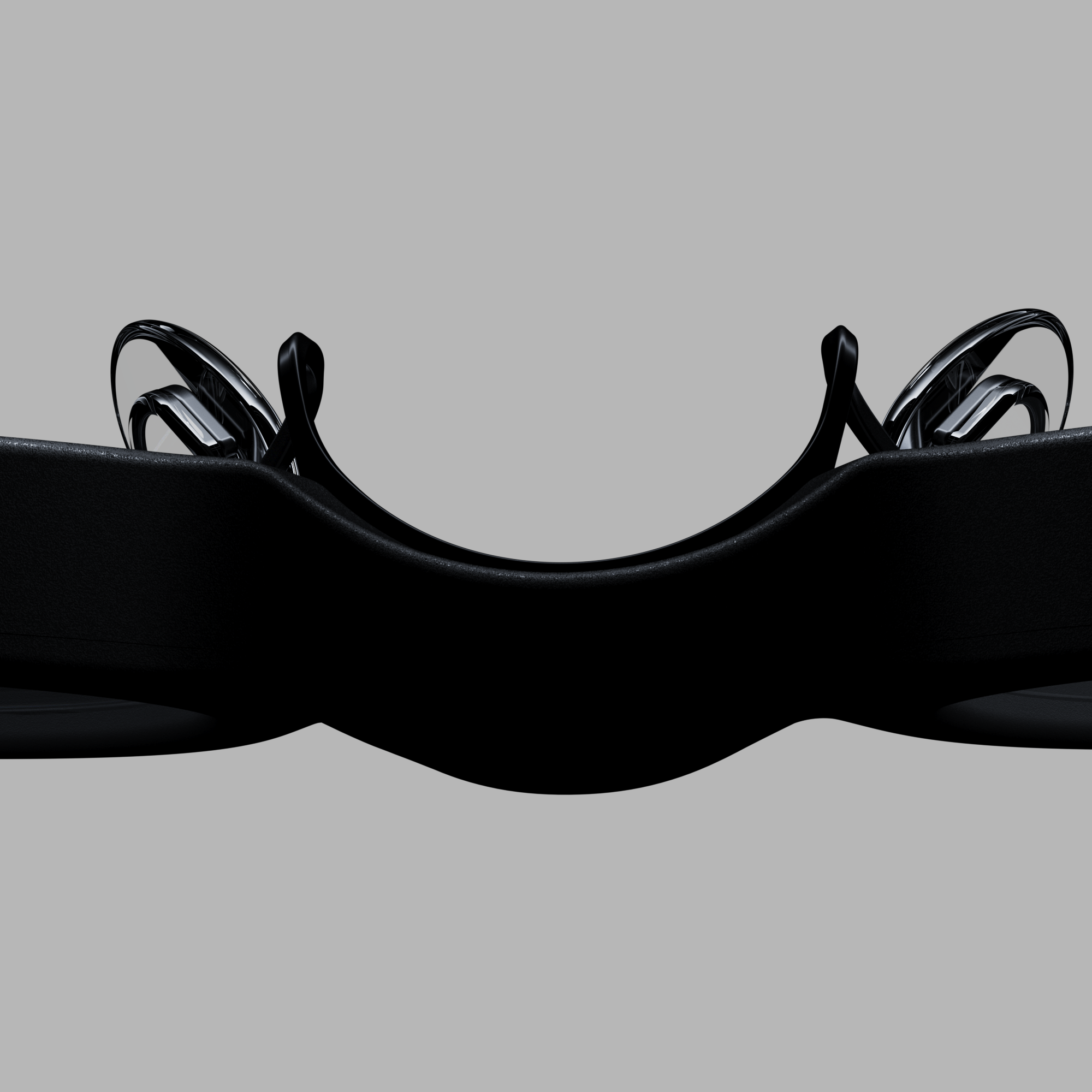 Glasses bridge silhouette, Even Realities smart glasses CGI by DissEmbargo