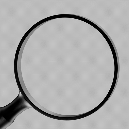 Magnifying lens on white, lab detail, Timeline Cure CGI animation by DissEmbargo for Timeline Nutrition