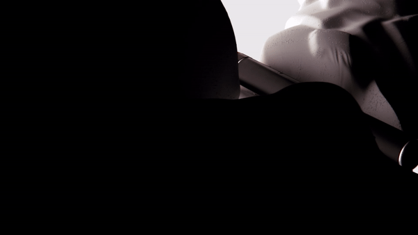 DAIZE chrome form in darkness, DAIZE key art and brand mood film for HIGH12 by DissEmbargo