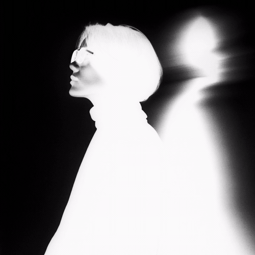 Silhouette with motion blur in bright light, Even Realities smart glasses CGI by DissEmbargo