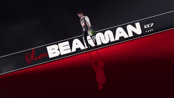 Lance Stroll with Stroll name graphic on red, Formula 1 2026 opening titles, 3D production by DissEmbargo