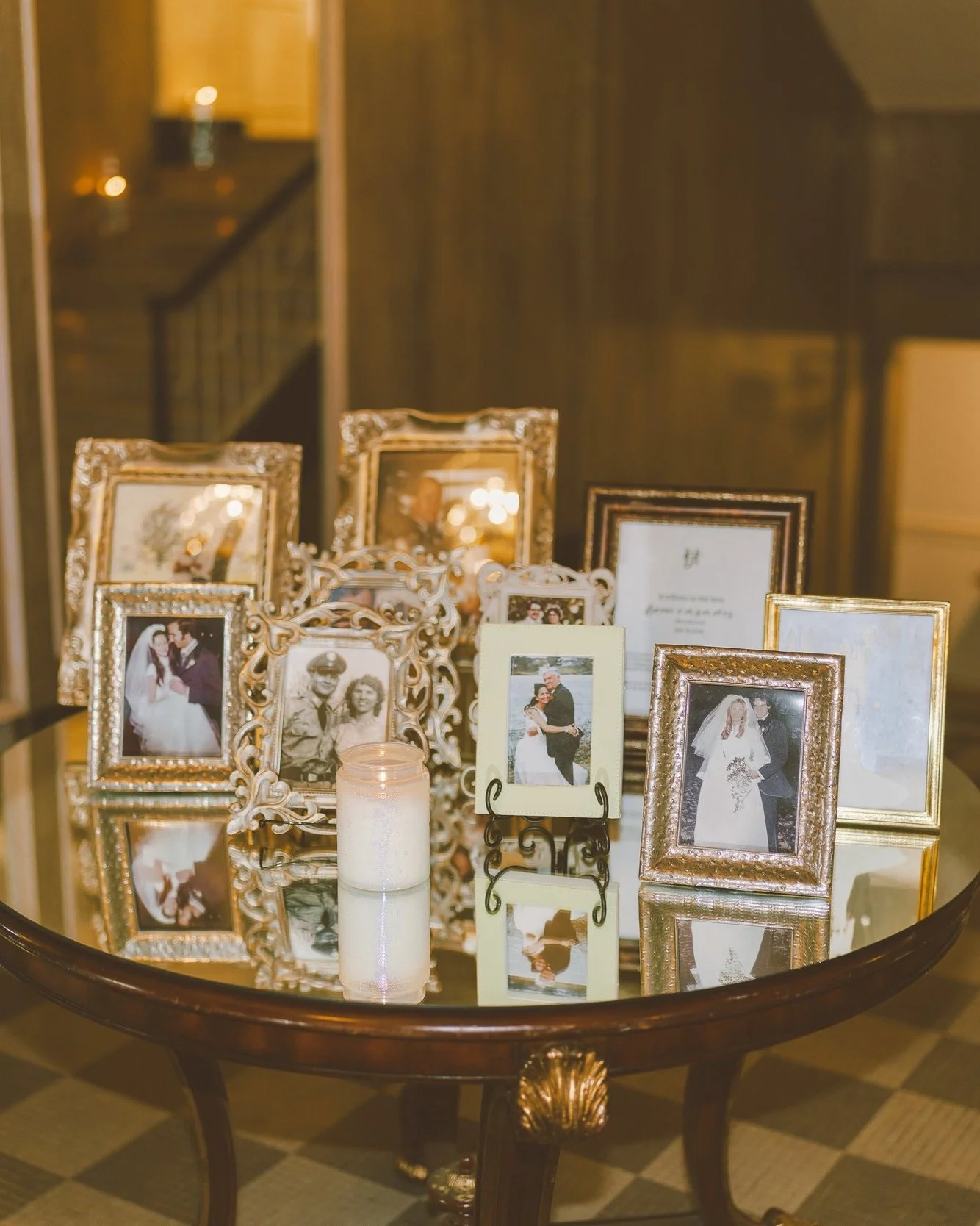 entryway table decor
