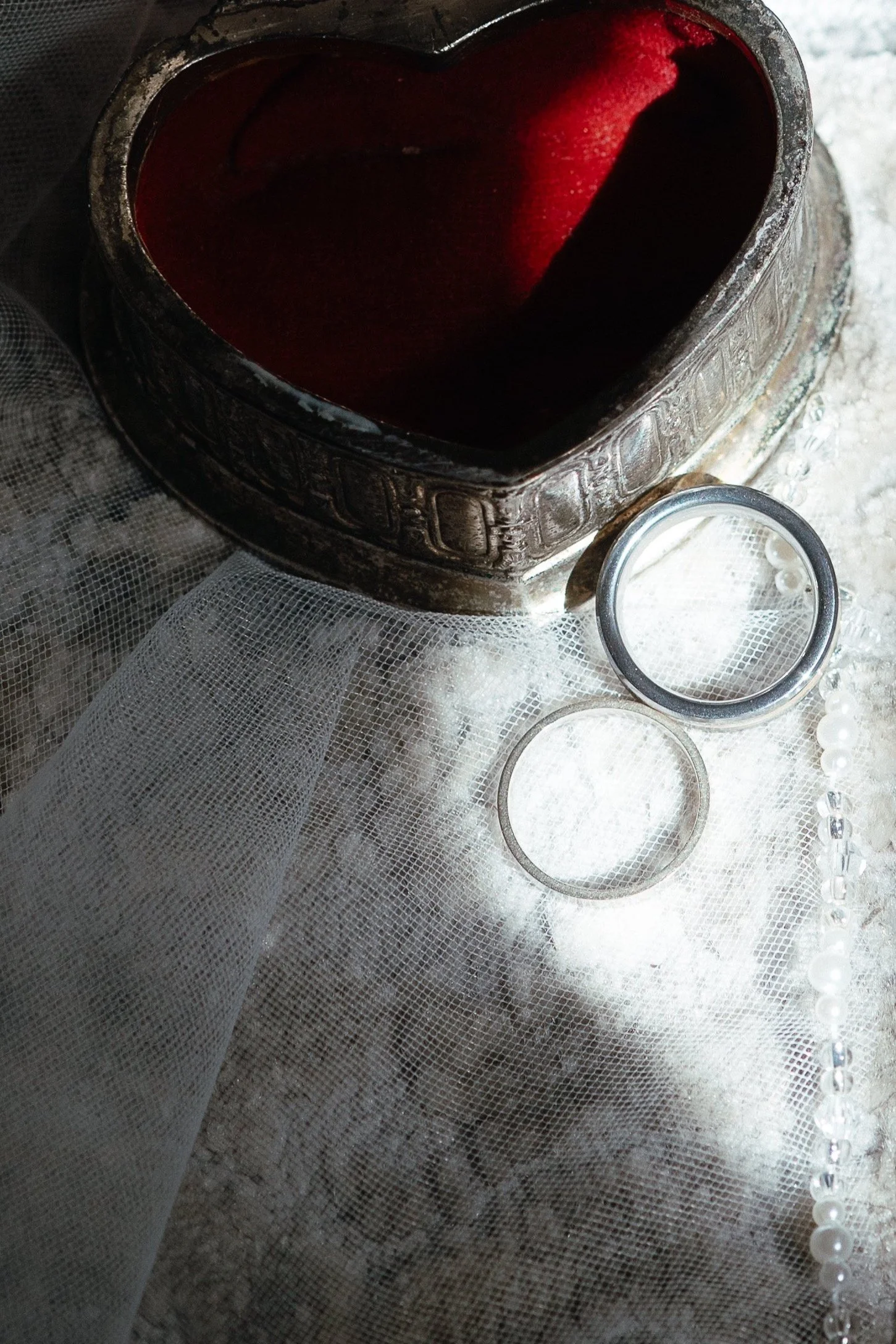 rings and nostalgic ring box