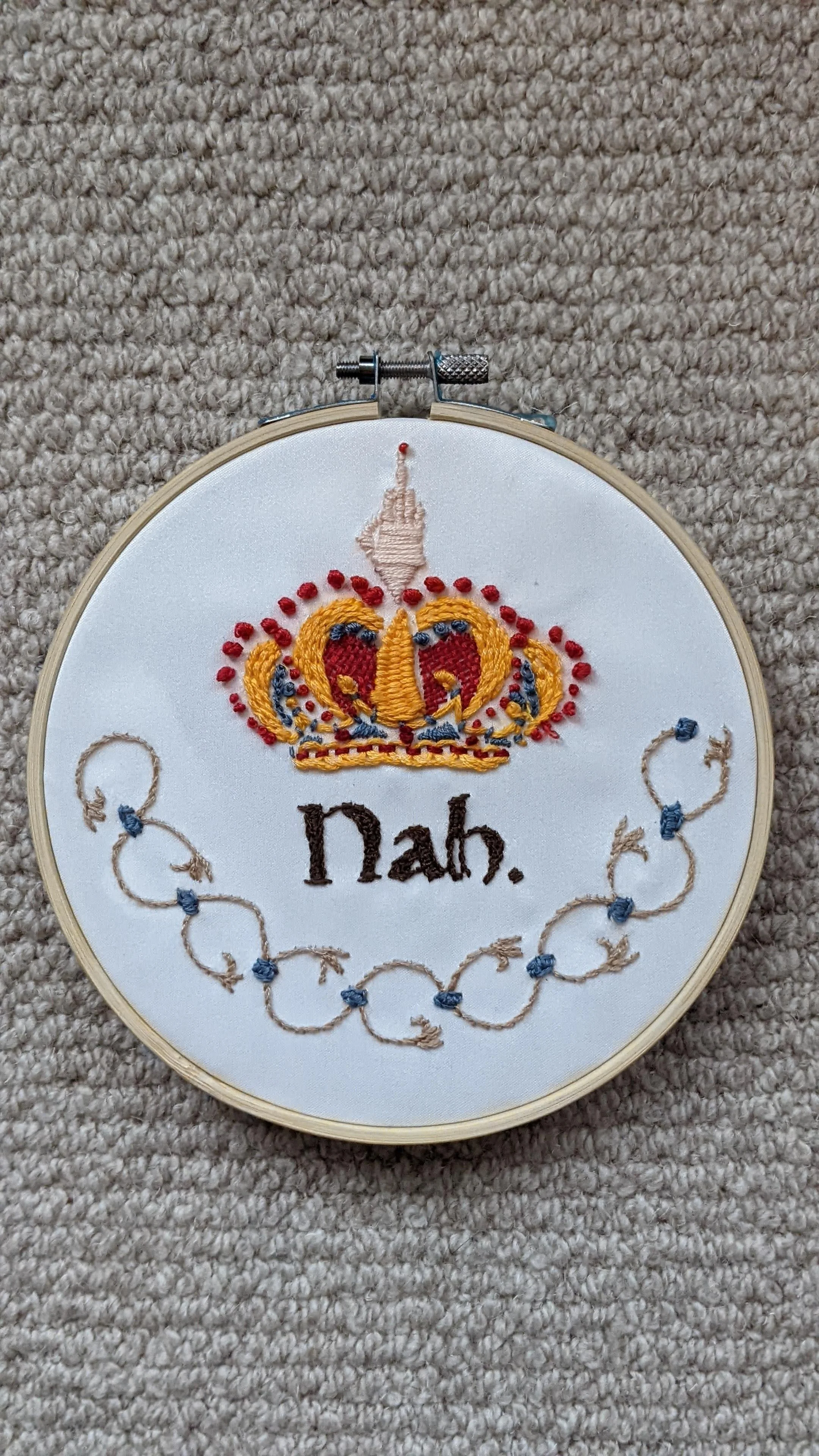 Boundary Embroidery from Madam Makery