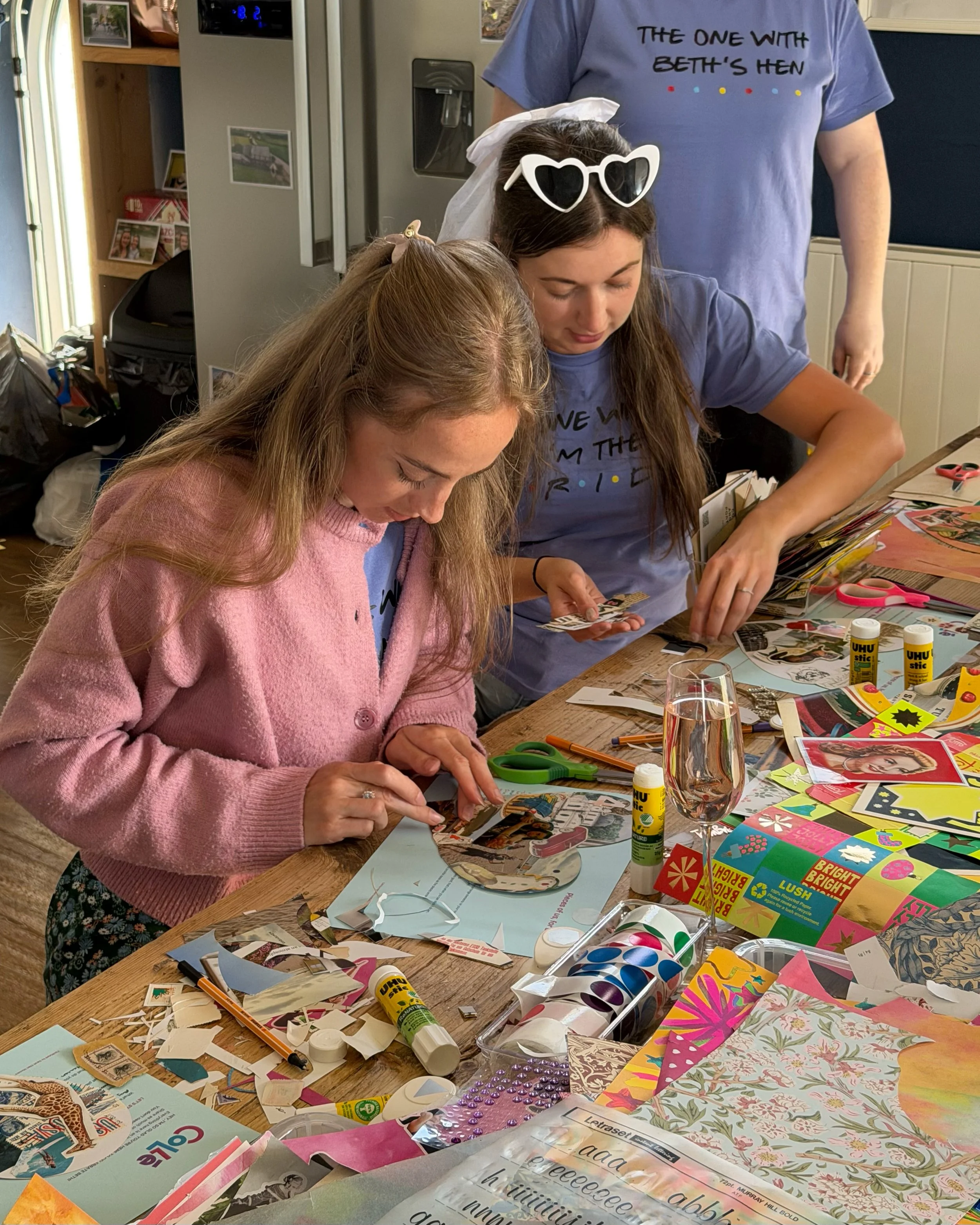 Bespoke Collage Hen Party
